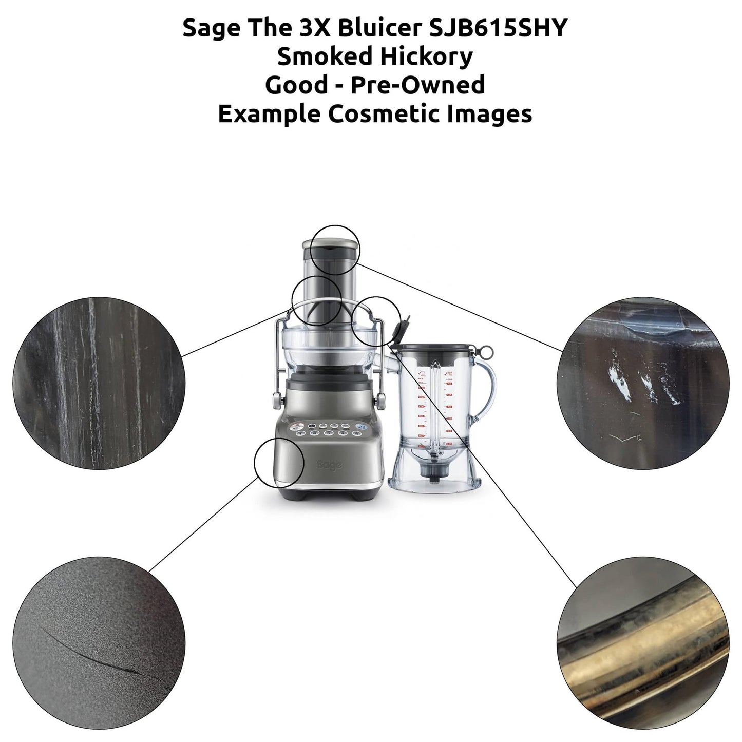 Sage The 3X Bluicer SJB615 Blender Juicer