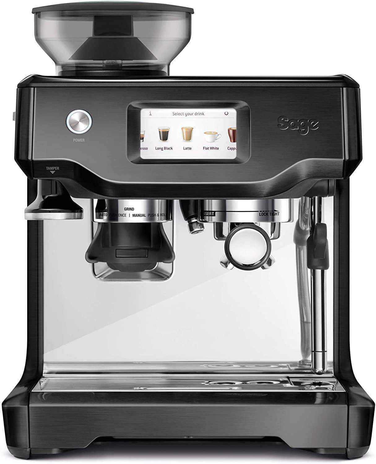 Sage The Barista Touch SES880 Coffee Machine Silver/Black