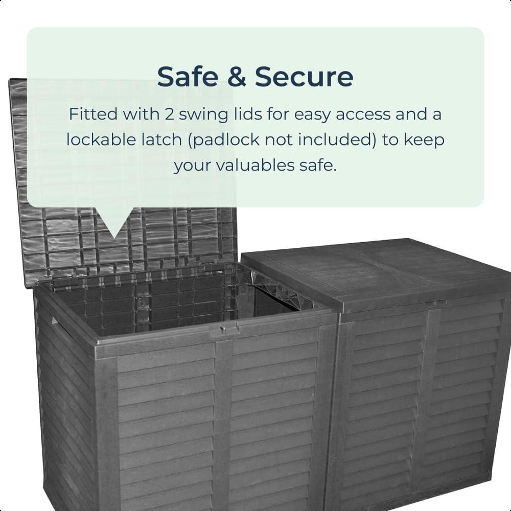 Extra Large Outdoor Storage Box 750L Garden Patio