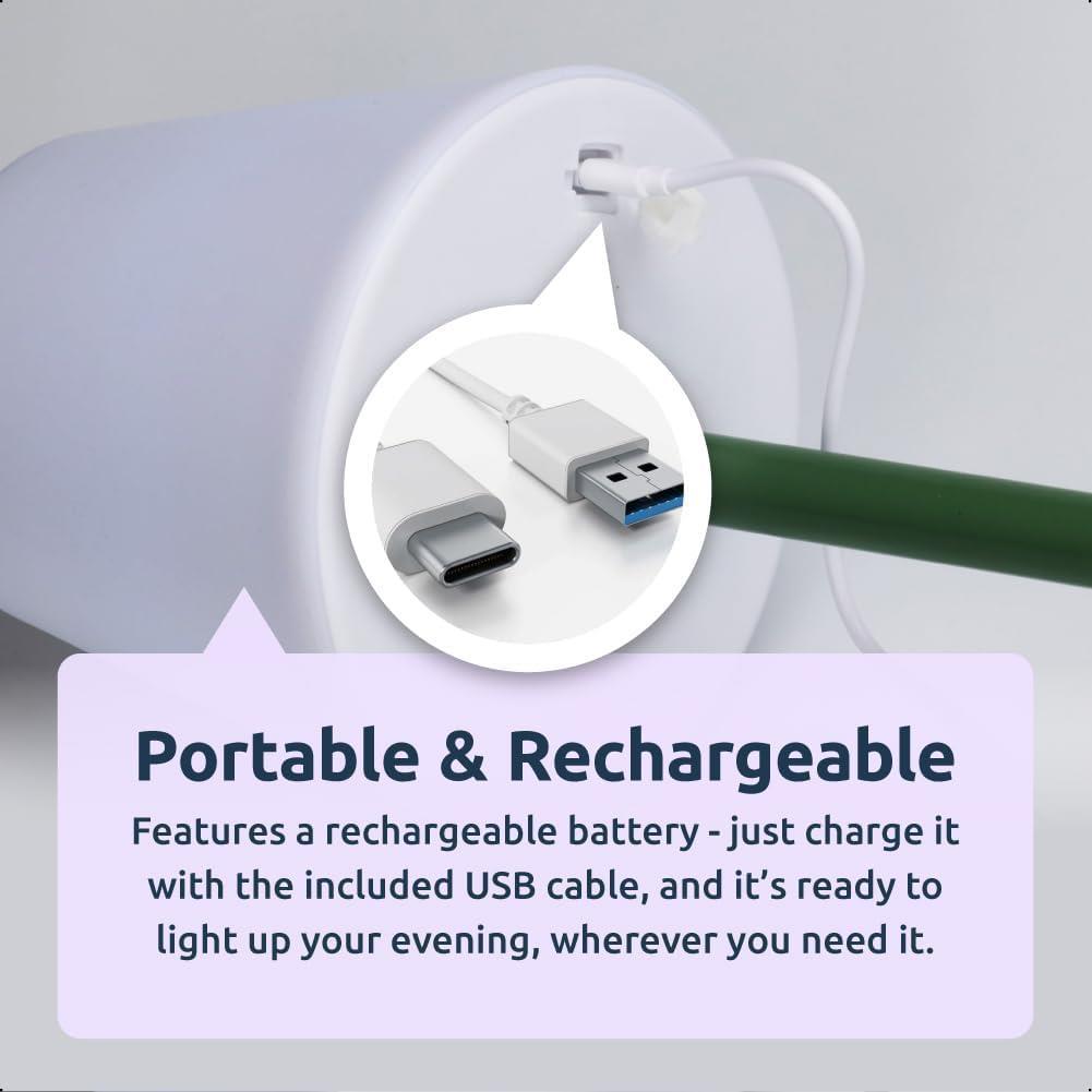 Outdoor Rechargeable Garden USB Table Lamp