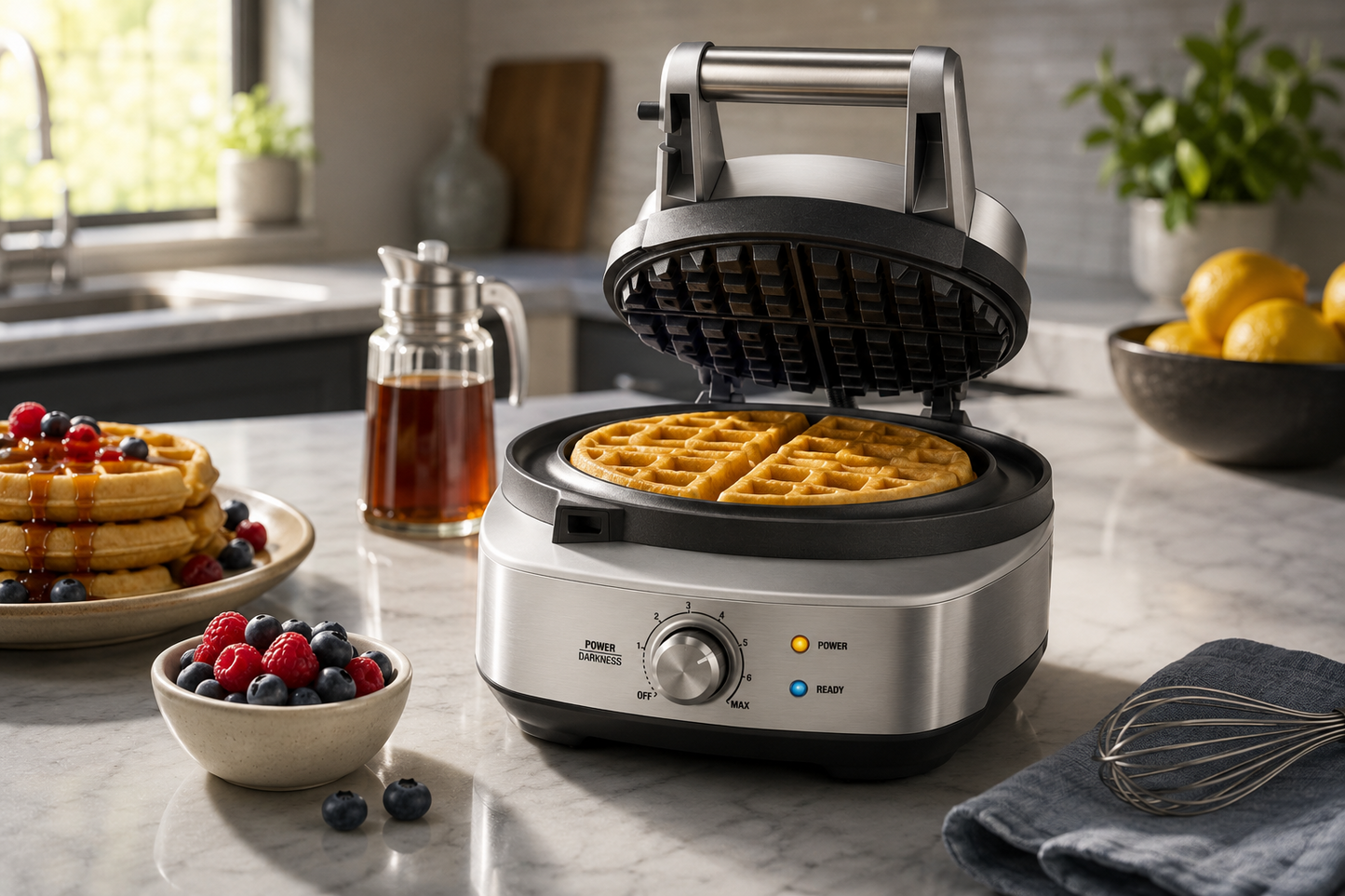 Sage The No-Mess Waffle BWM520 Waffle Maker