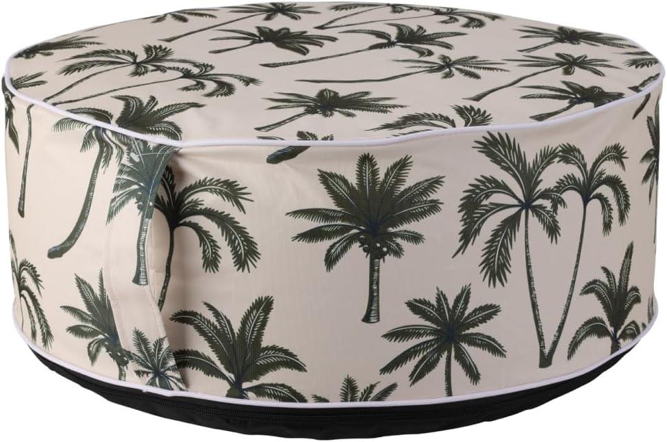 Outdoor Inflatable Pouffe Water-Resistant Seat Camping
