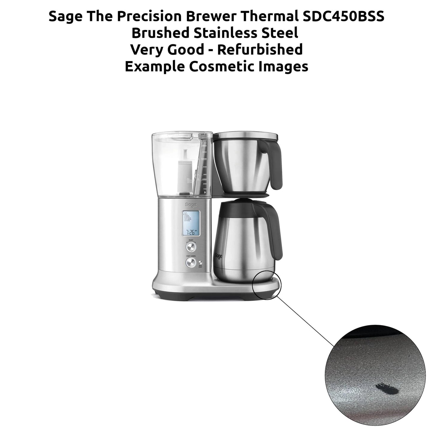 Sage The Precision Brewer Thermal SDC450 Coffee Maker