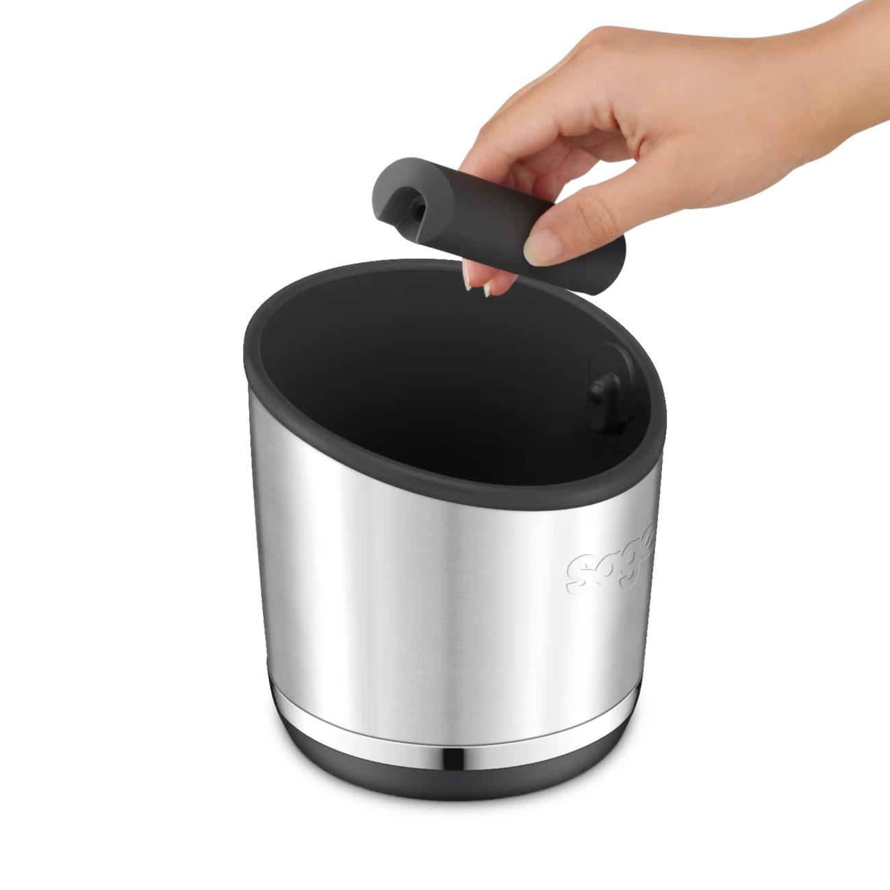 Sage The Knock Box 20 - Brushed Stainless Steel