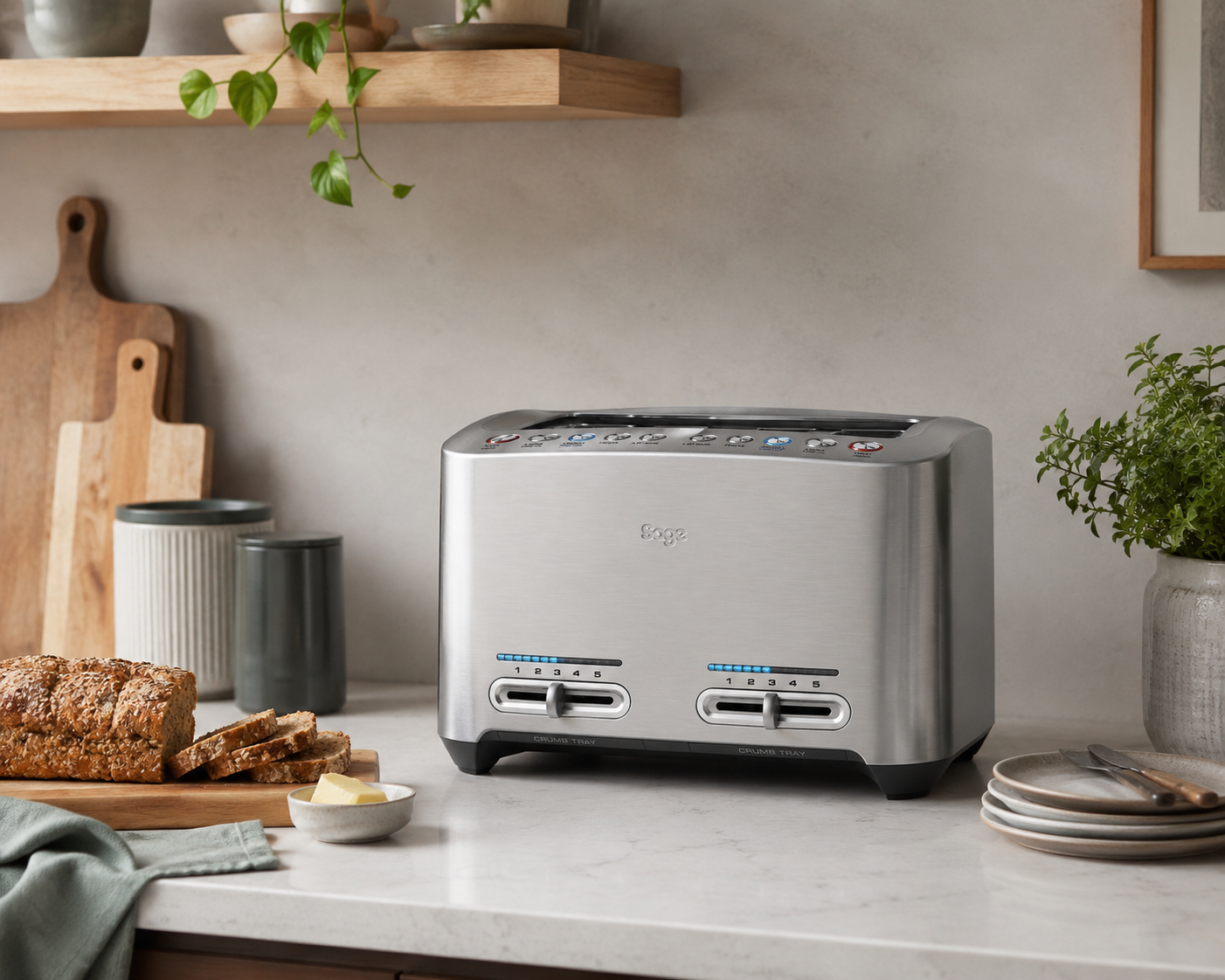 Sage The Smart Toast 4-Slice Toaster BTA845