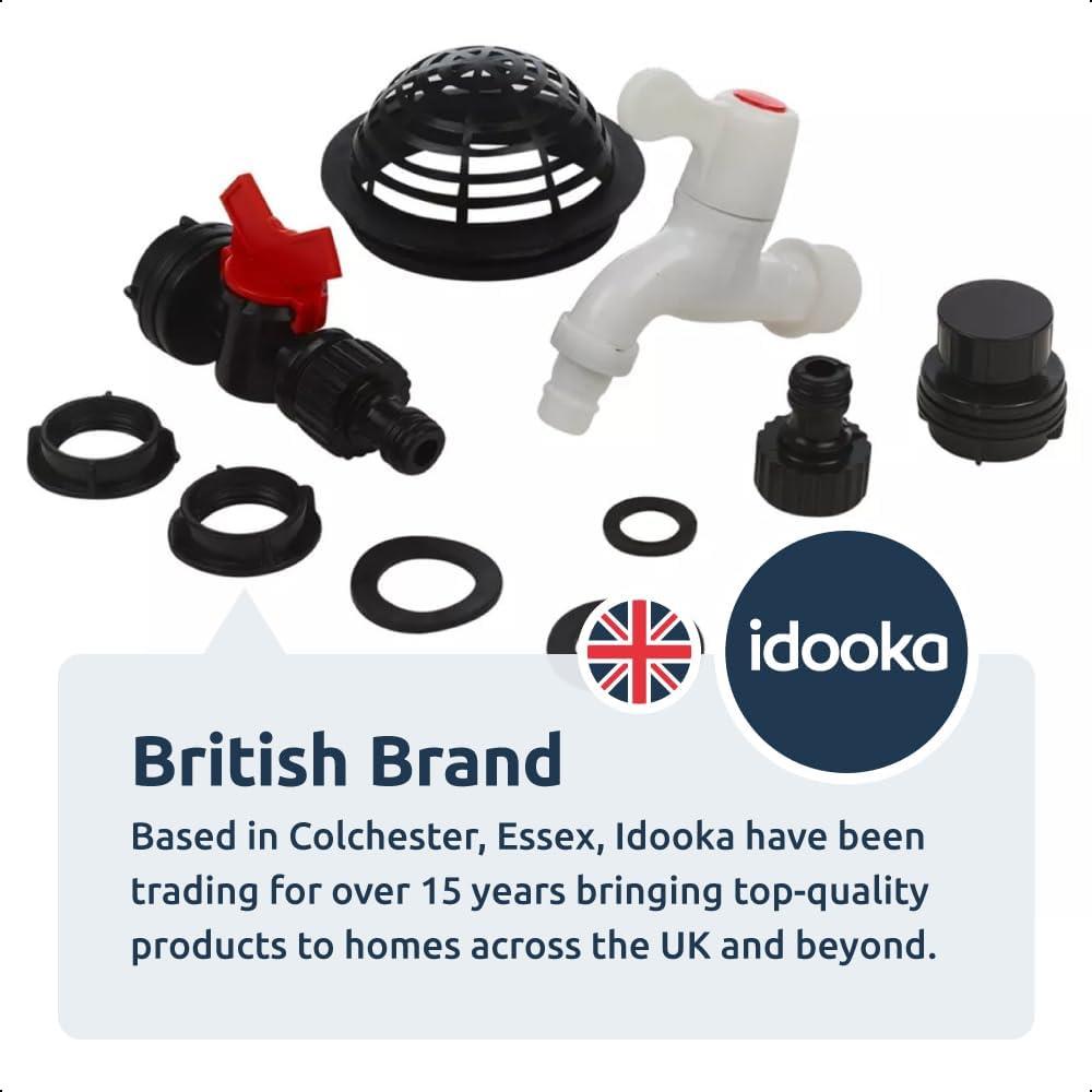 250L Collapsible Water Butt with Tap & Hose Connector