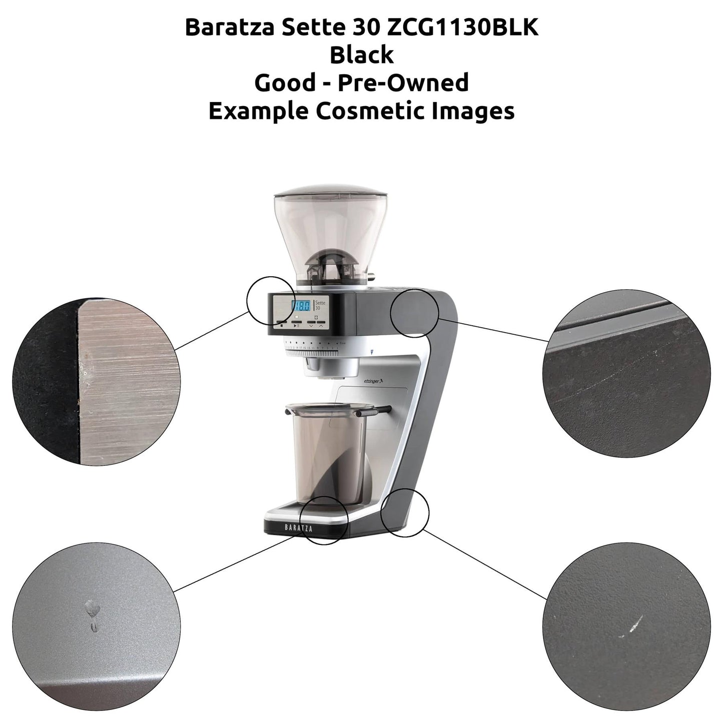 Baratza Sette 30 Coffee Grinder Black ZCG1130BLK