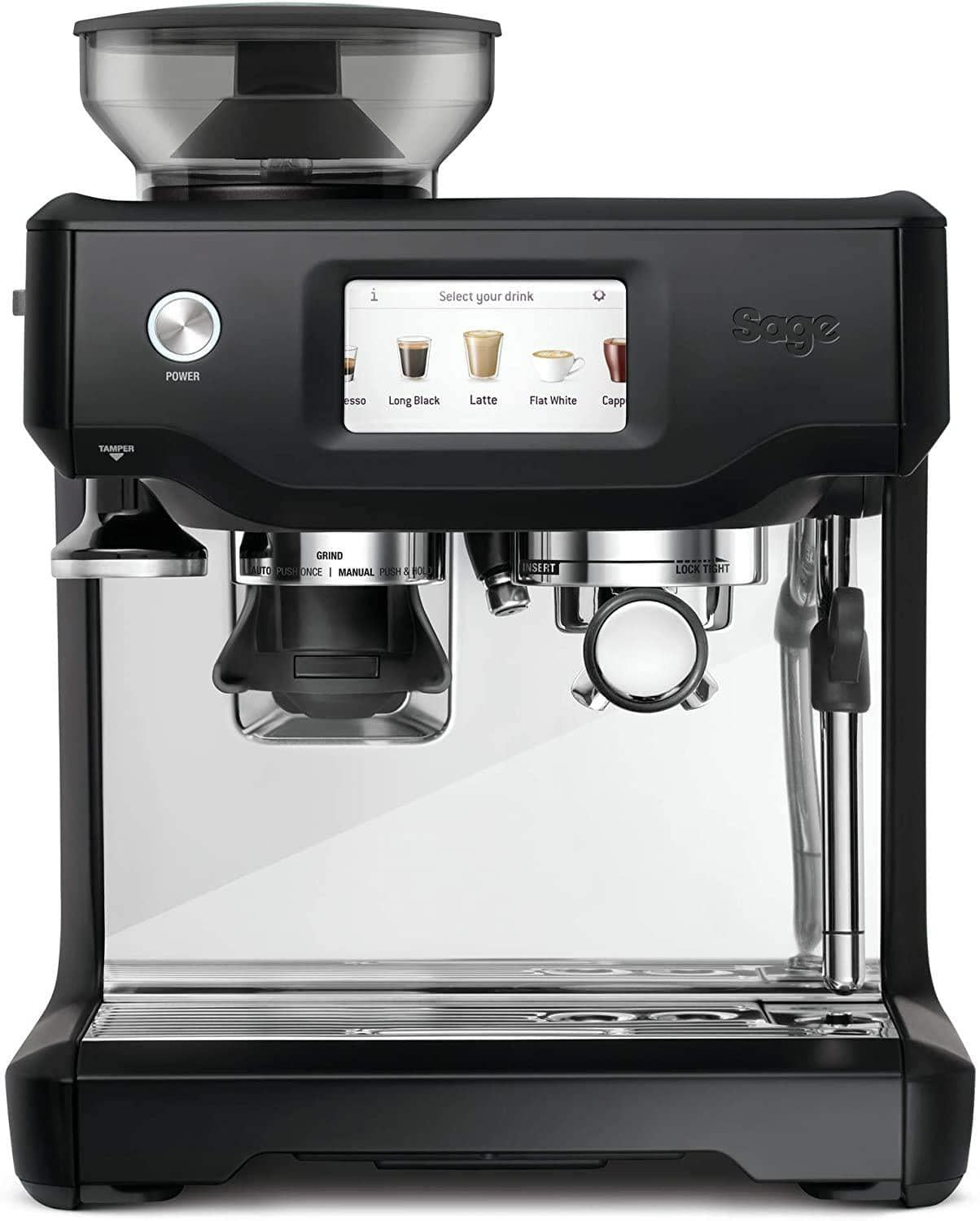 Sage The Barista Touch SES880 Coffee Machine Silver/Black