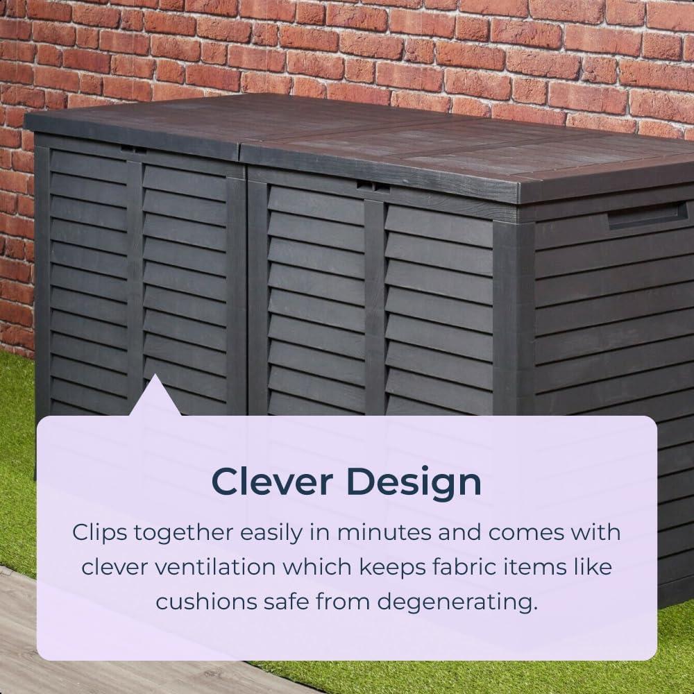 Extra Large Outdoor Storage Box 750L Garden Patio