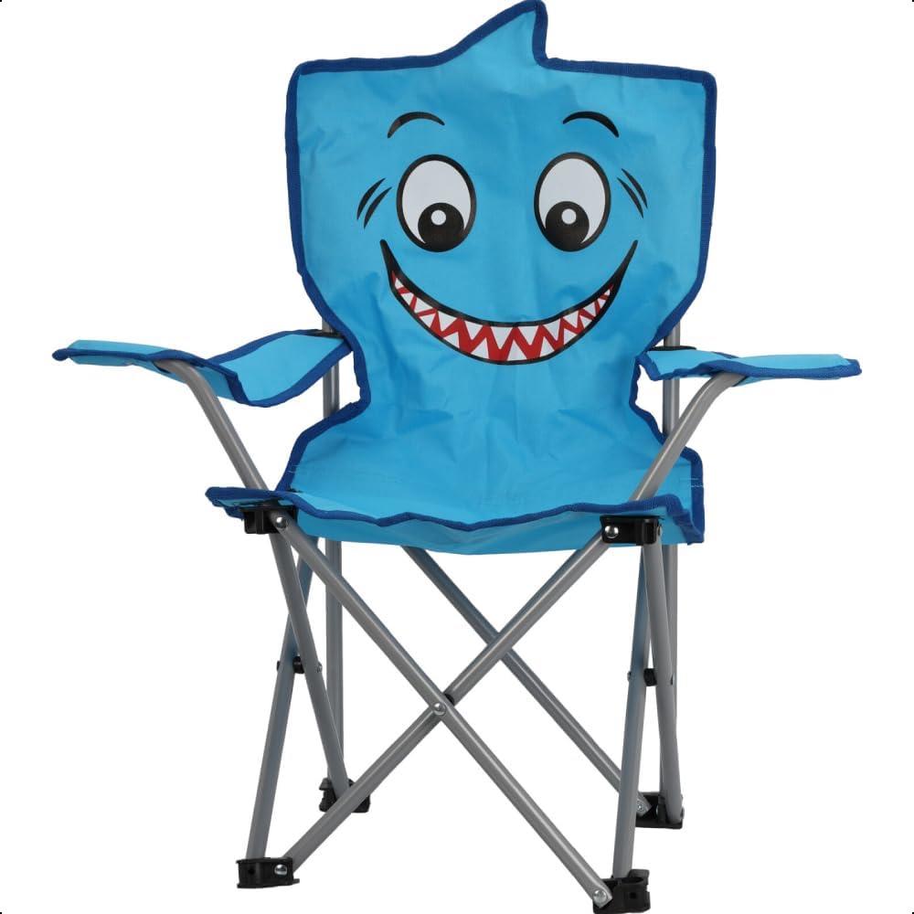 Kids Camping Folding Deck Chair Animal Design Garden Outdoor
