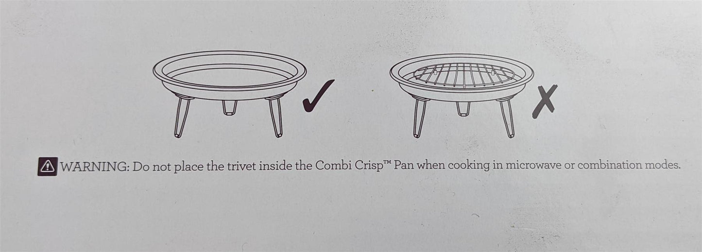 Sage Combi Crisp Pan Trivet Turntable Roller