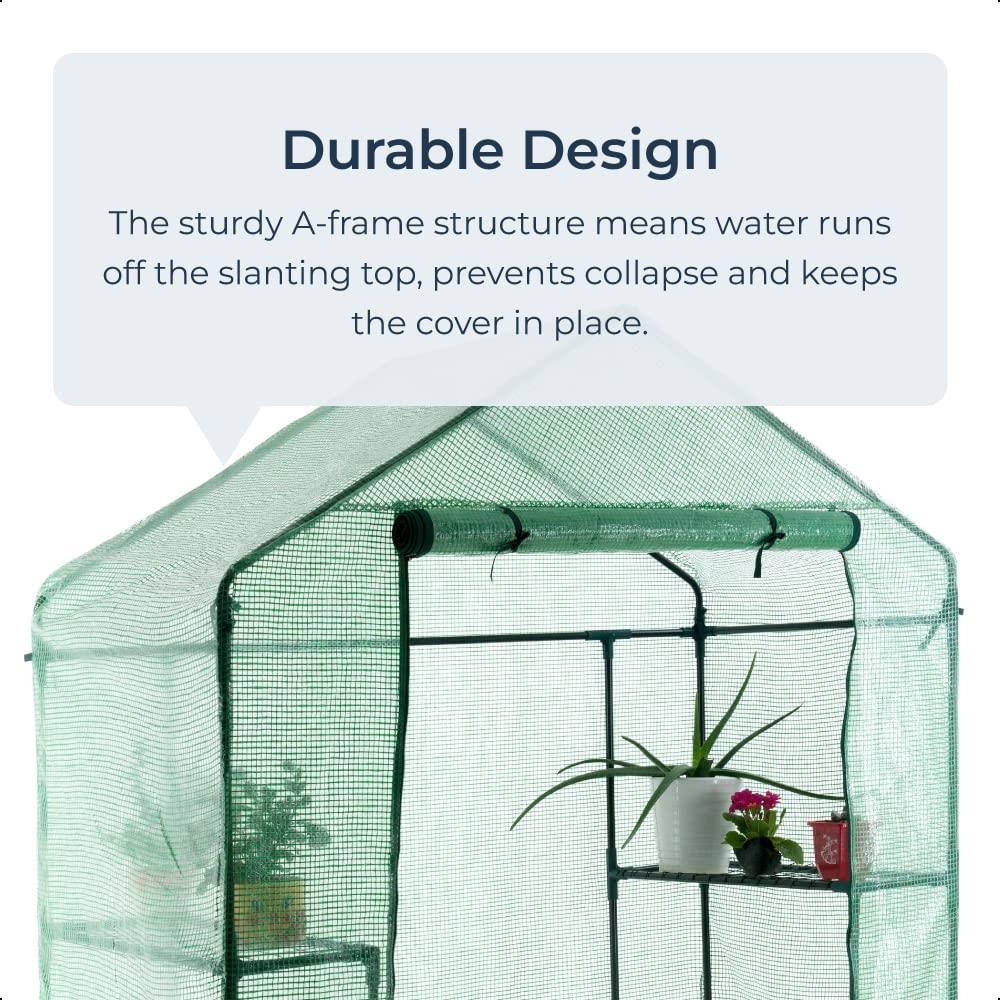 Garden Walk In Plastic Greenhouse Outdoor Plants