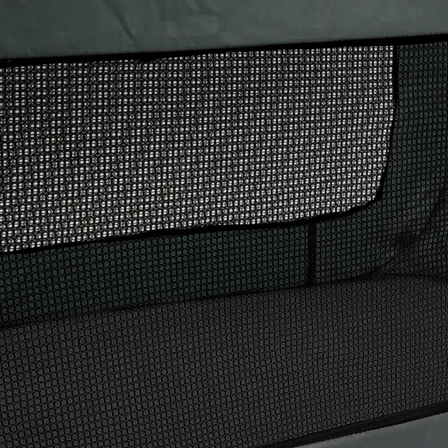 Collapsible Travel Cage For Dogs & Cats Nylon Black Or Green