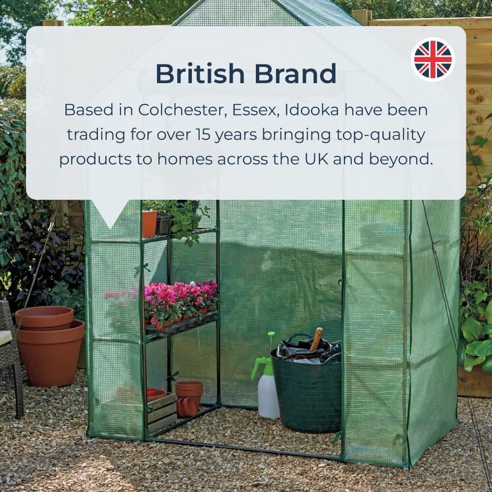 Garden Walk In Plastic Greenhouse Outdoor Plants