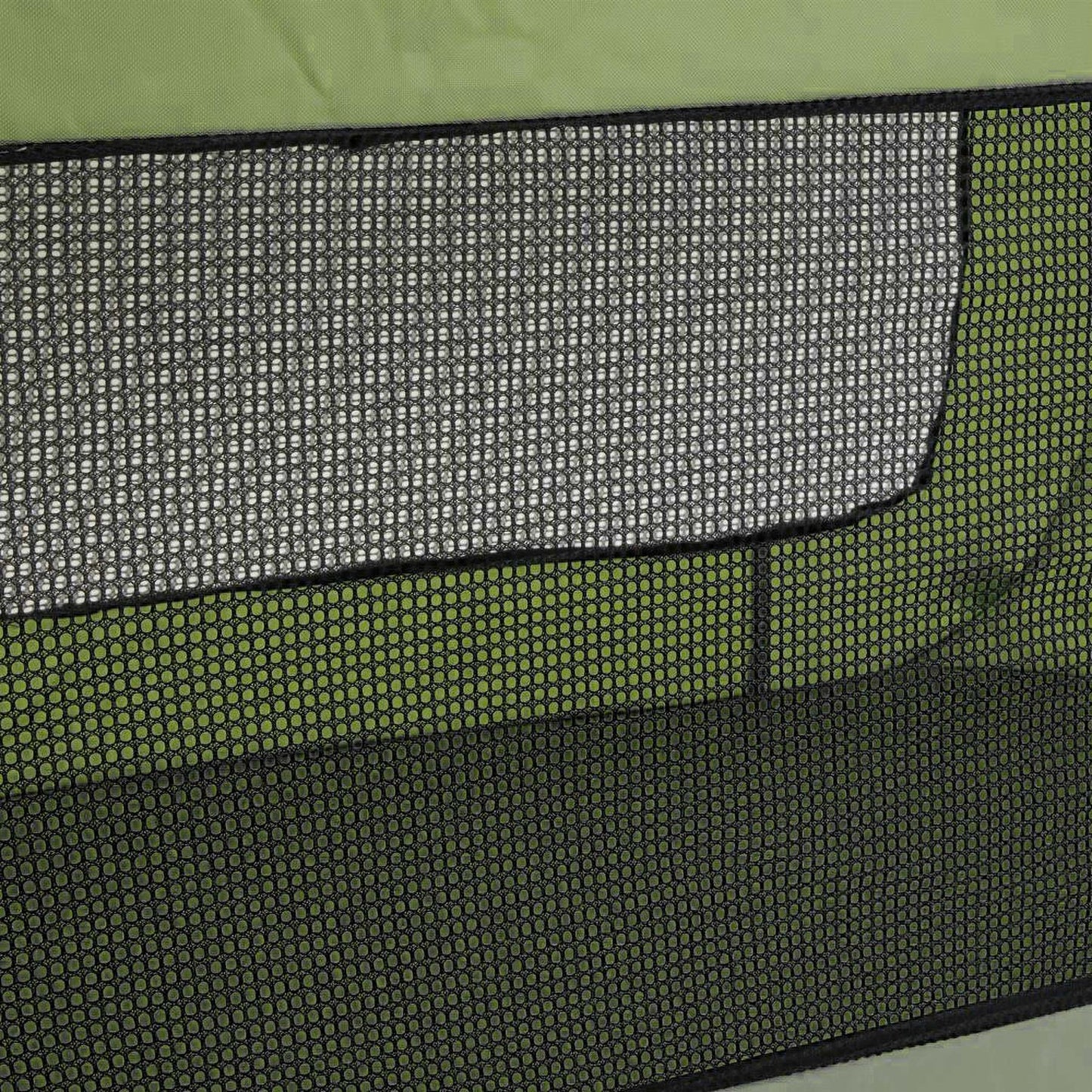 Collapsible Travel Cage For Dogs & Cats Nylon Black Or Green