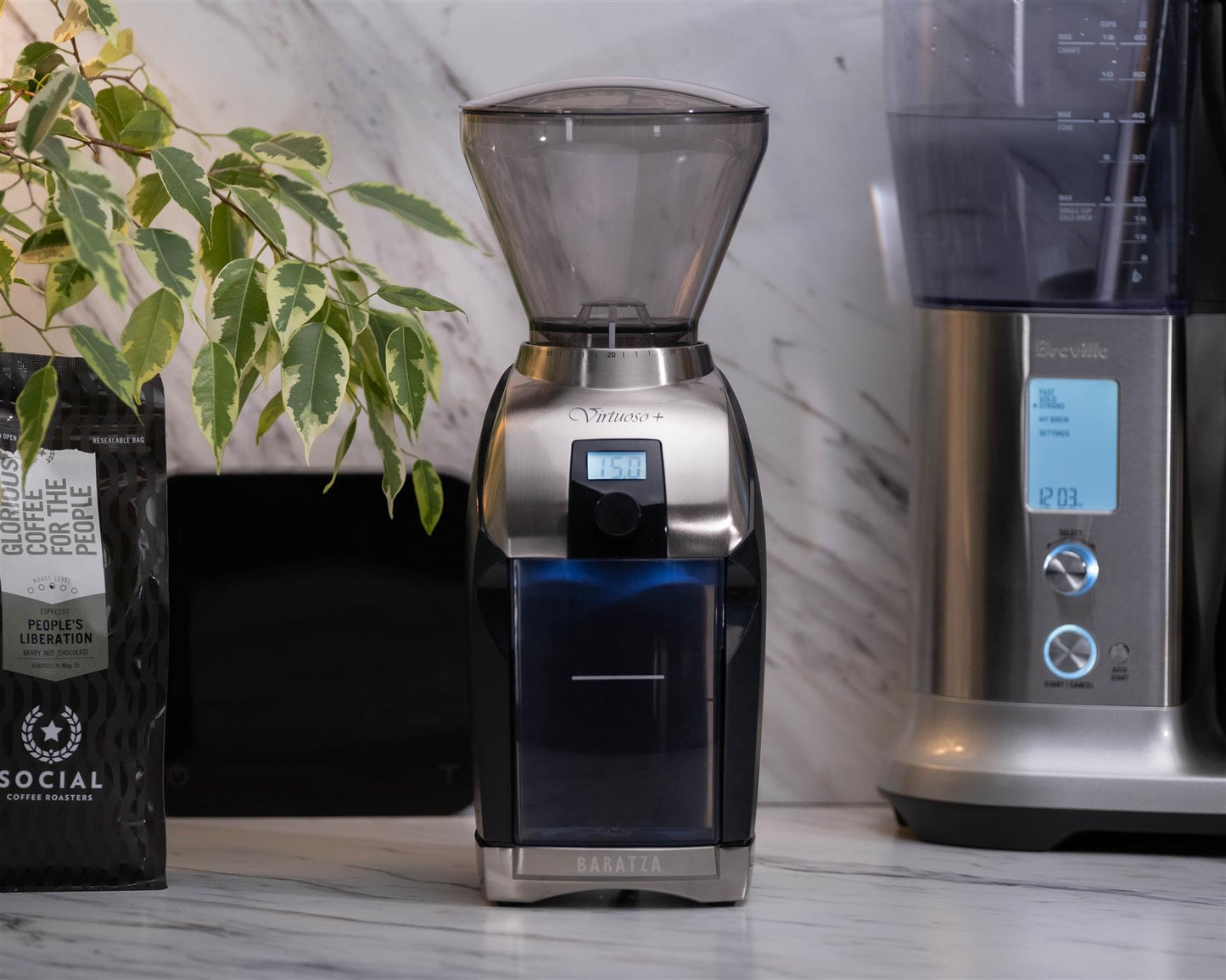 Baratza Virtuoso+ ZCG520BLK Coffee Grinder Black