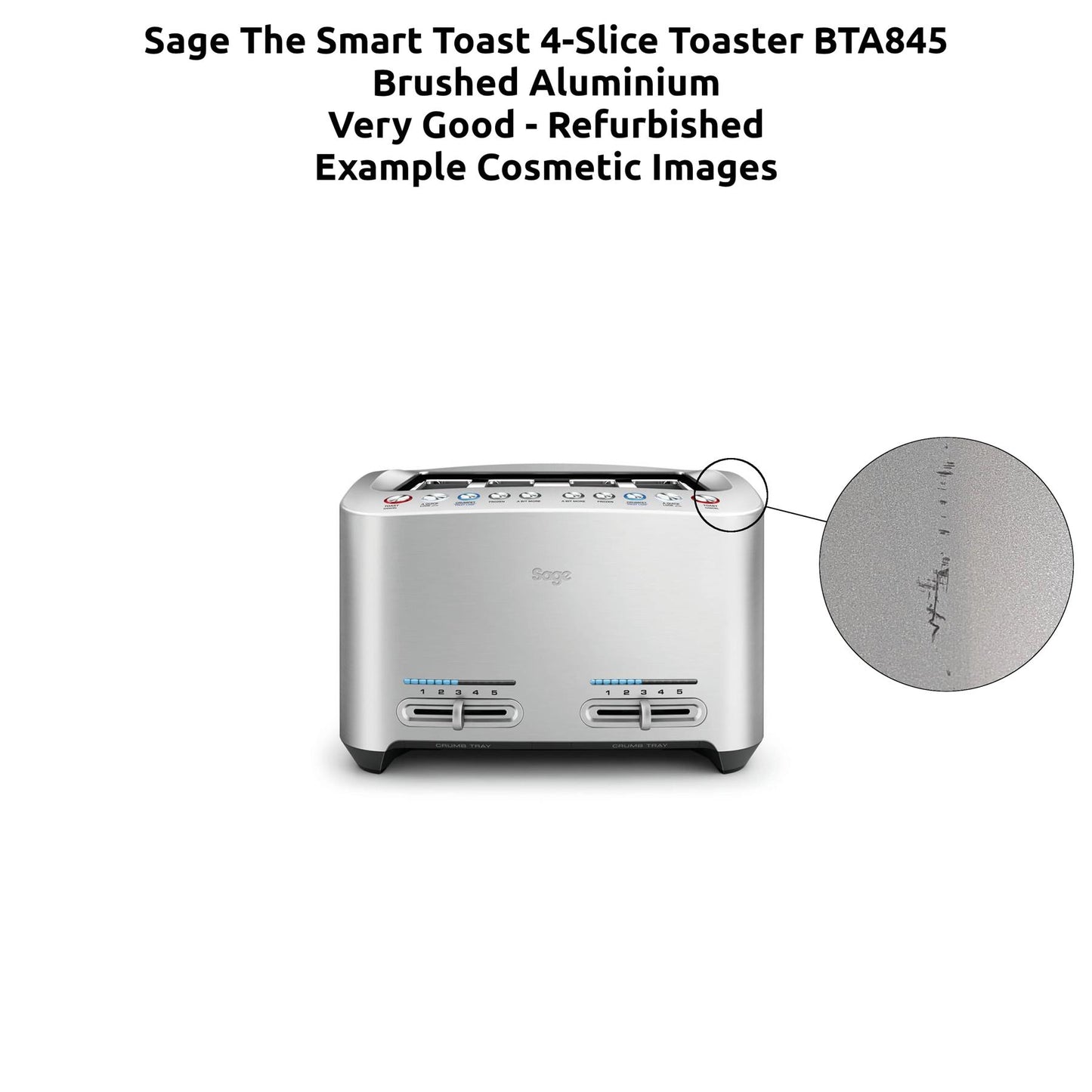Sage The Smart Toast 4-Slice Toaster BTA845