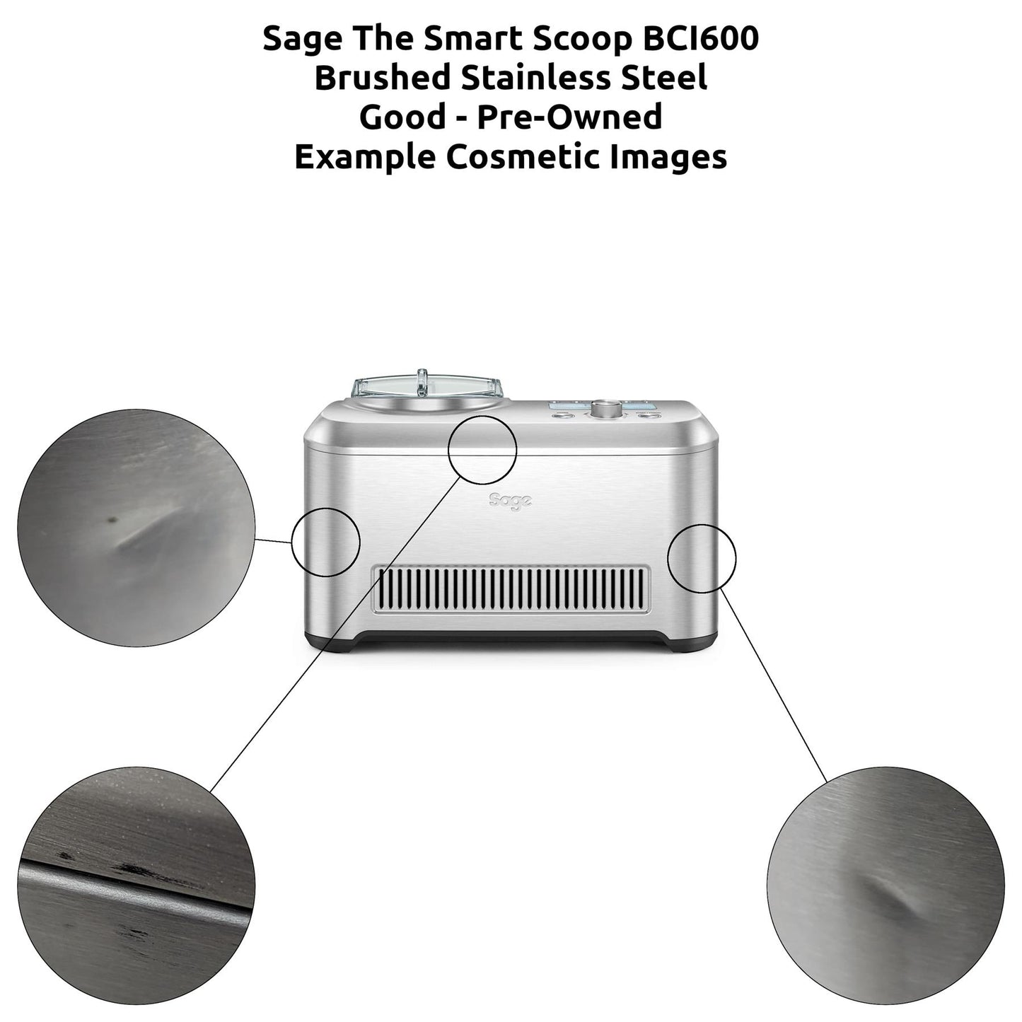 Sage The Smart Scoop BCI600 Ice Cream Maker