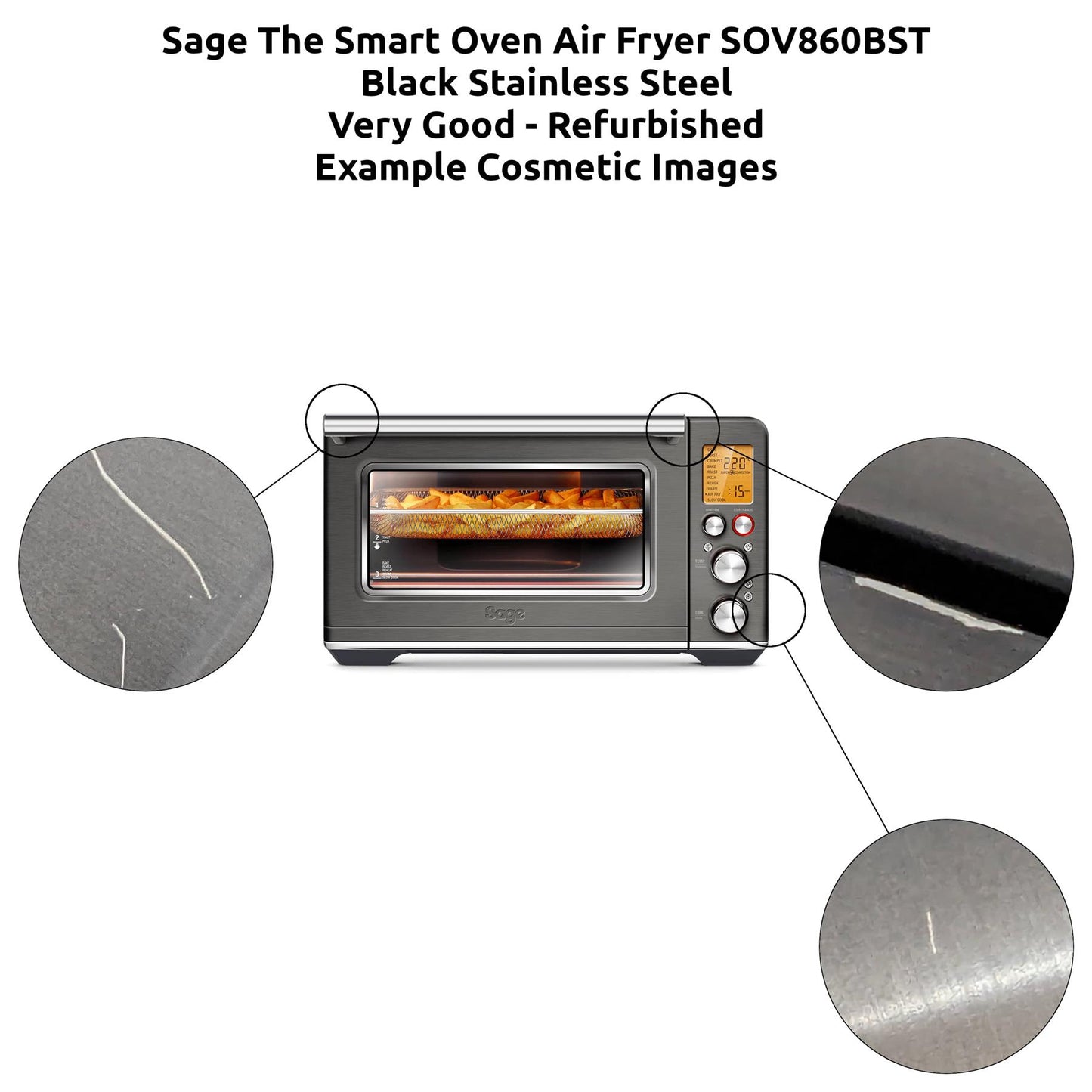 Sage The Smart Oven Air Fryer SOV860 Countertop Oven
