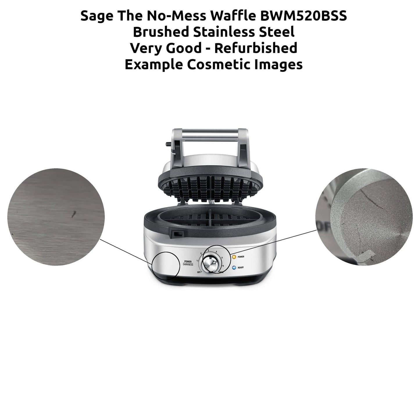 Sage The No-Mess Waffle BWM520 Waffle Maker