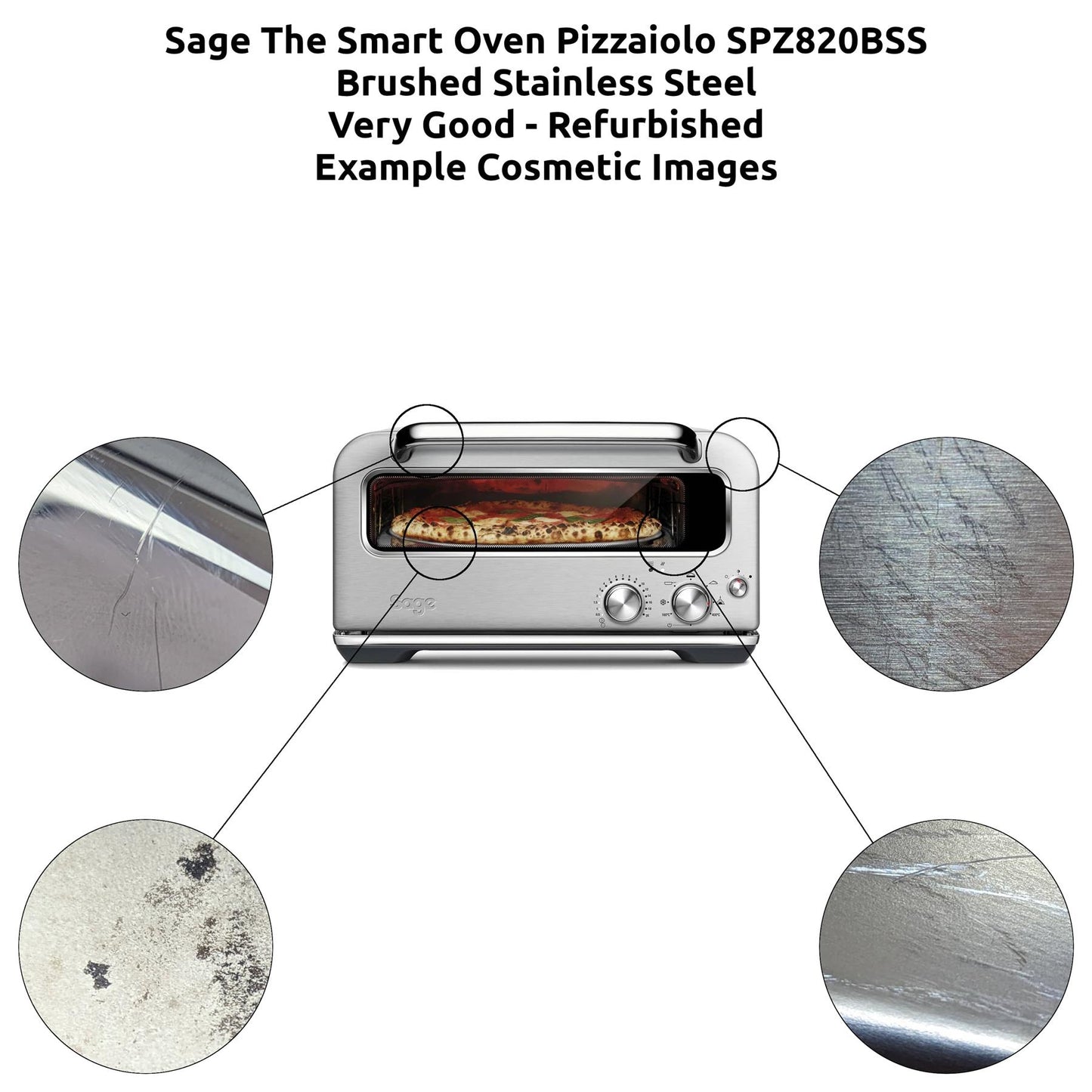 Sage The Smart Oven Pizzaiolo SPZ820 Pizza Oven