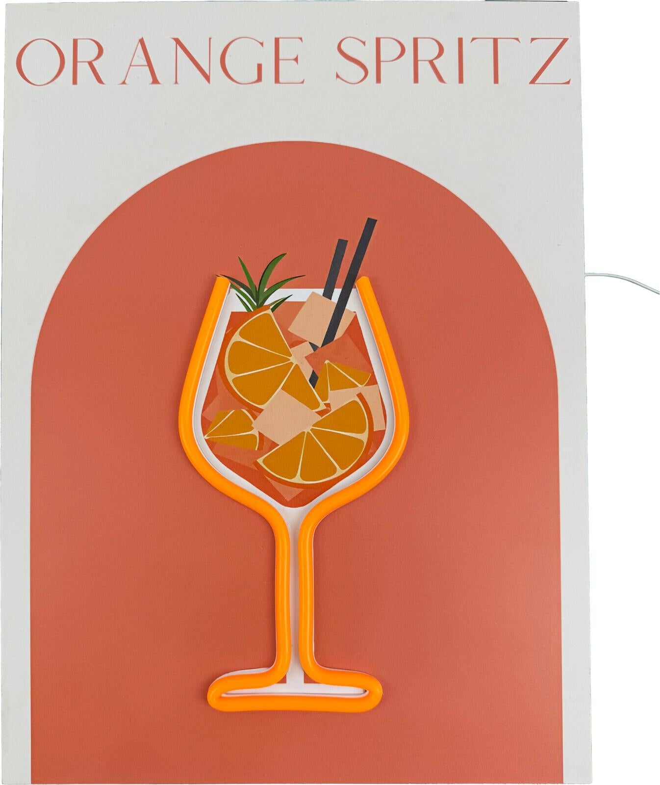 Neon LED Cocktail Wall Art Set (3 Designs)