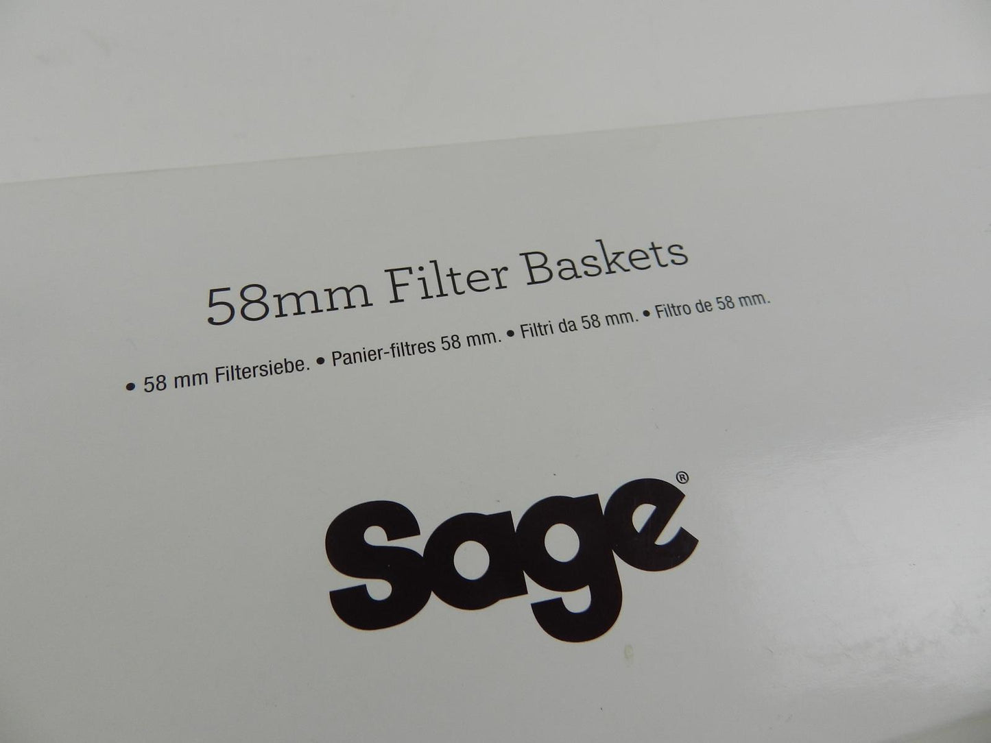 Sage 58mm Filter Baskets x4