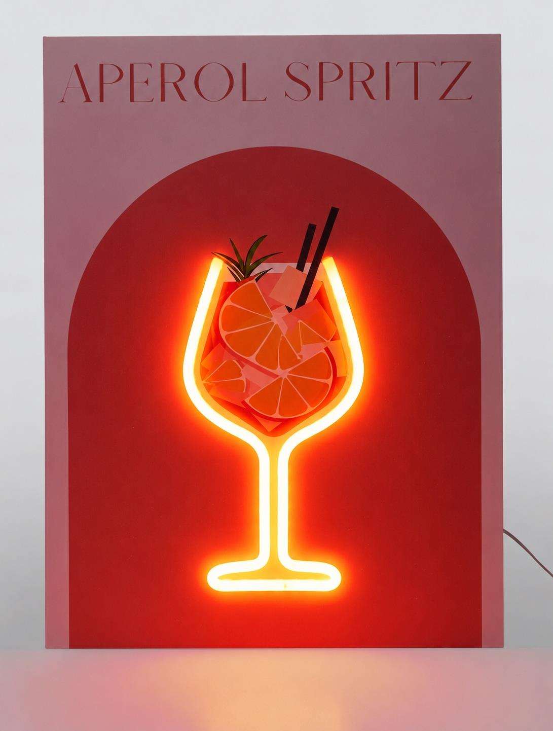 Neon LED Cocktail Wall Art Set (3 Designs)