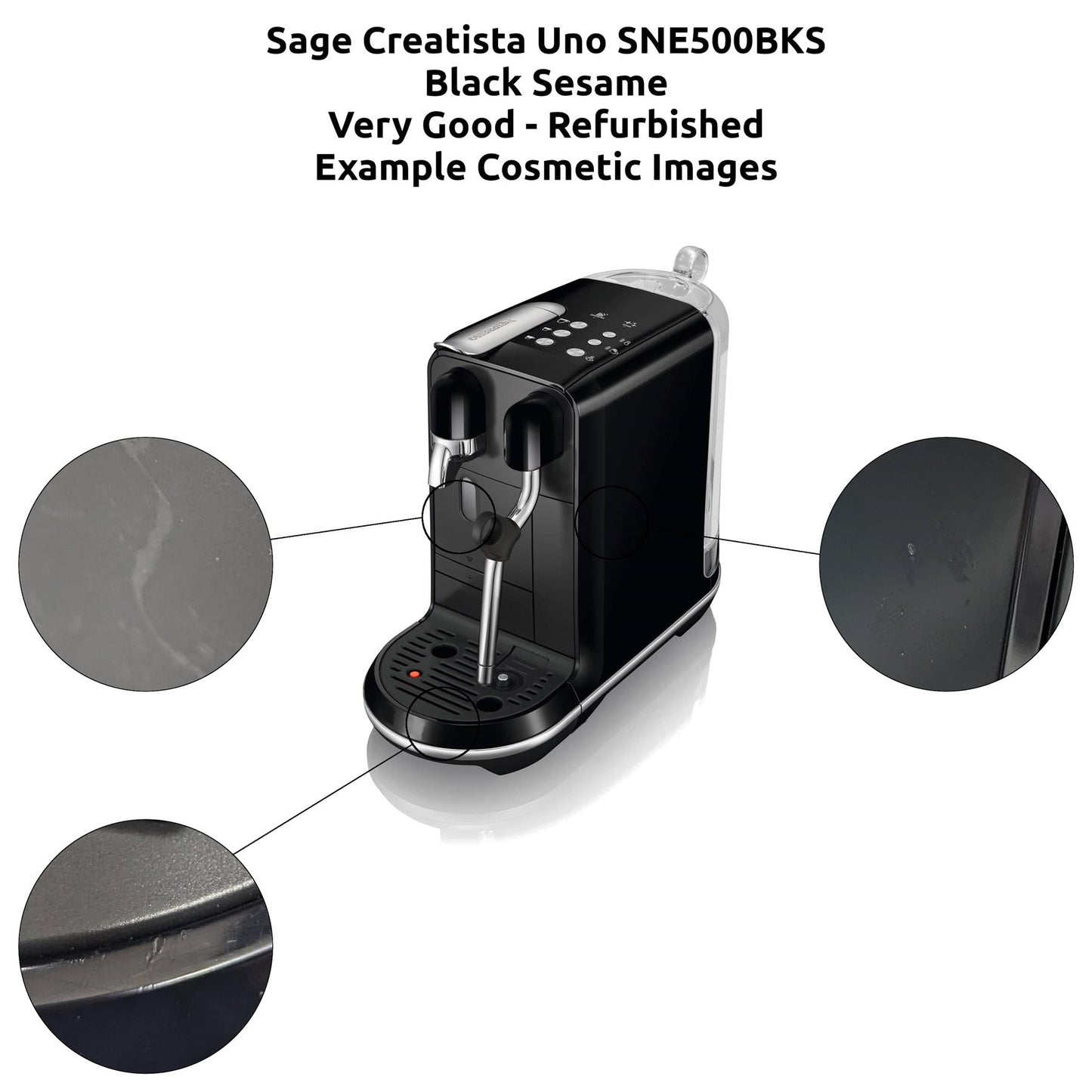 Sage The Nespresso Creatista Uno SNE500 Coffee Machine