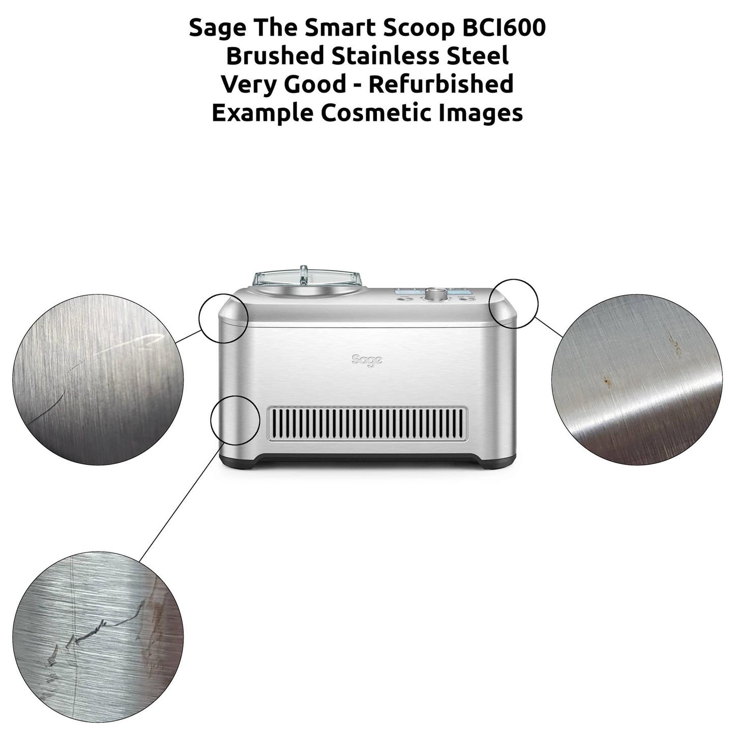 Sage The Smart Scoop BCI600 Ice Cream Maker