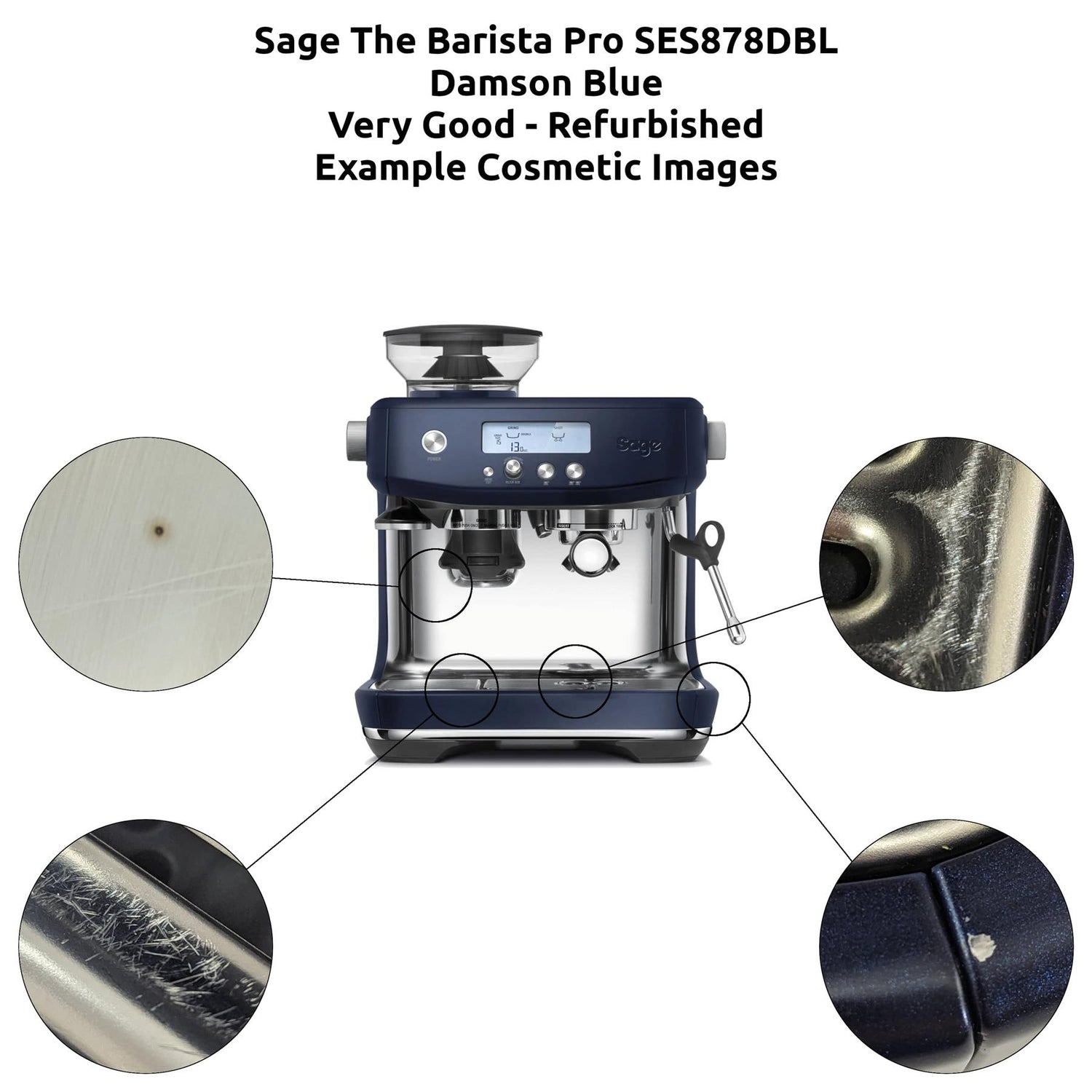 Buy Sage The Barista Pro SES878, UK Delivery