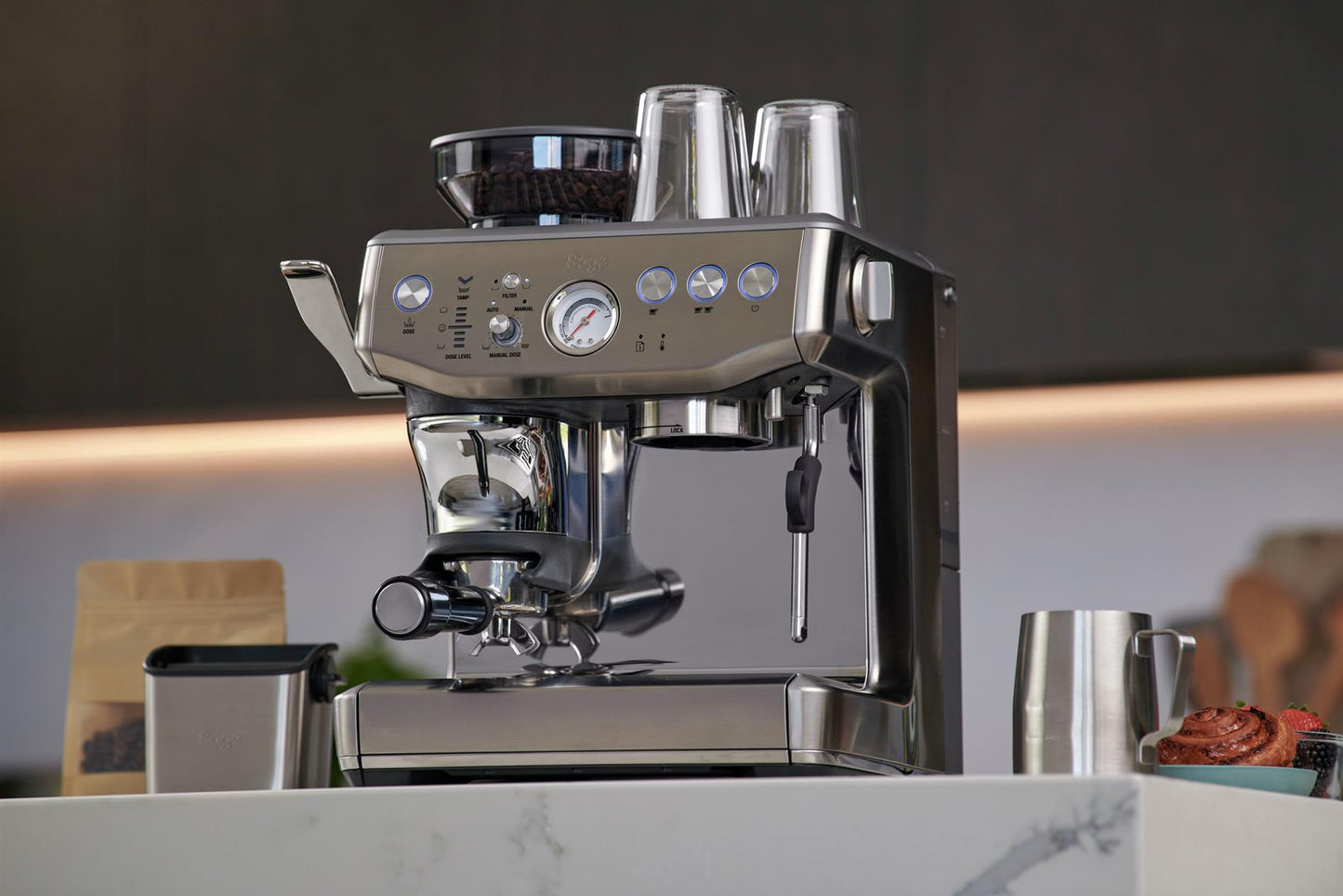 Sage The Barista Express Impress SES876 Coffee Machine