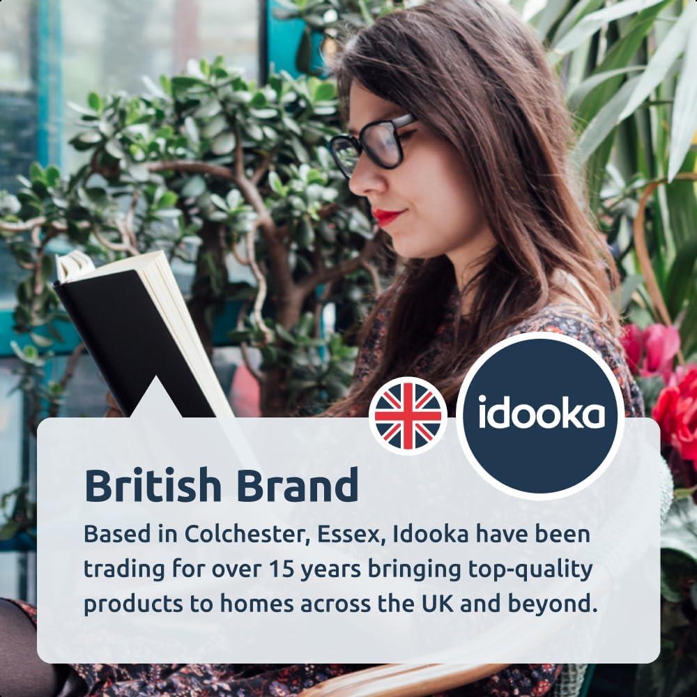 3 Piece Garden Sling Chairs & Table Set Matte Black Steel