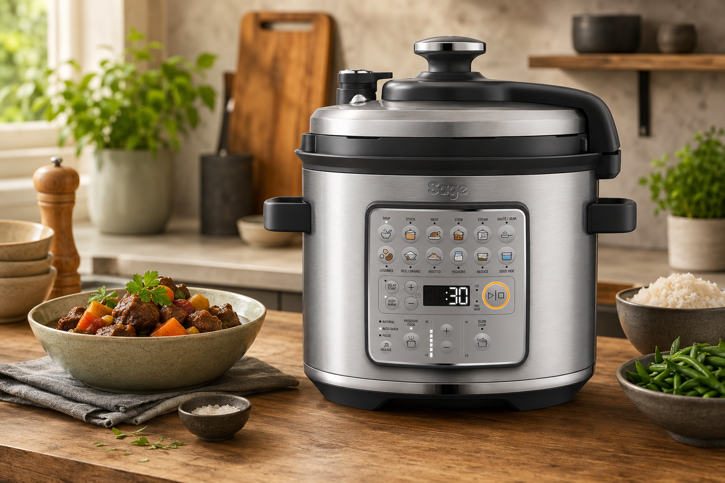 Sage The Fast Slow Go SPR680 Pressure Cooker