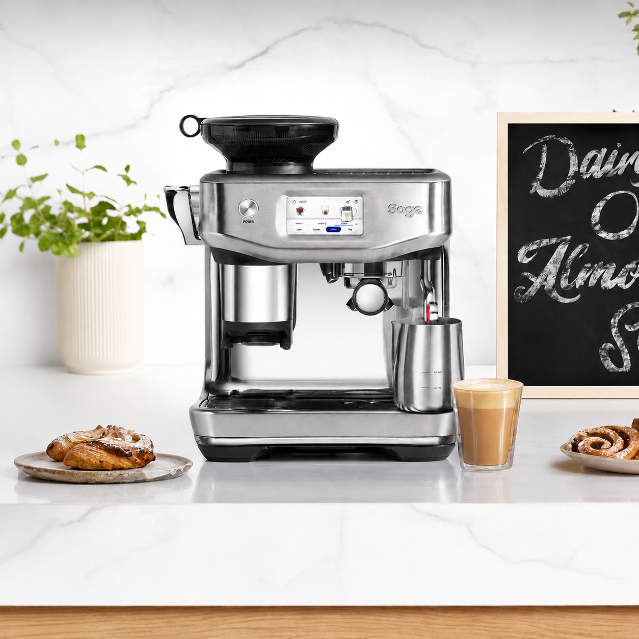 Sage The Barista Touch Impress Cold Extraction SES882 Coffee Machine