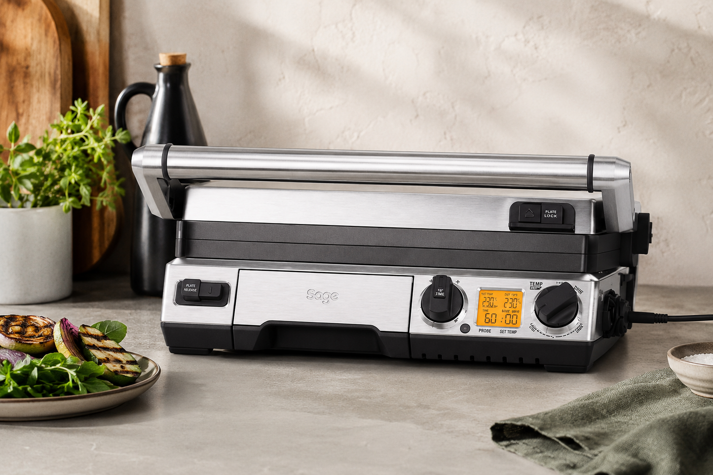 Sage The Smart Grill Pro BGR840 Electric Grill