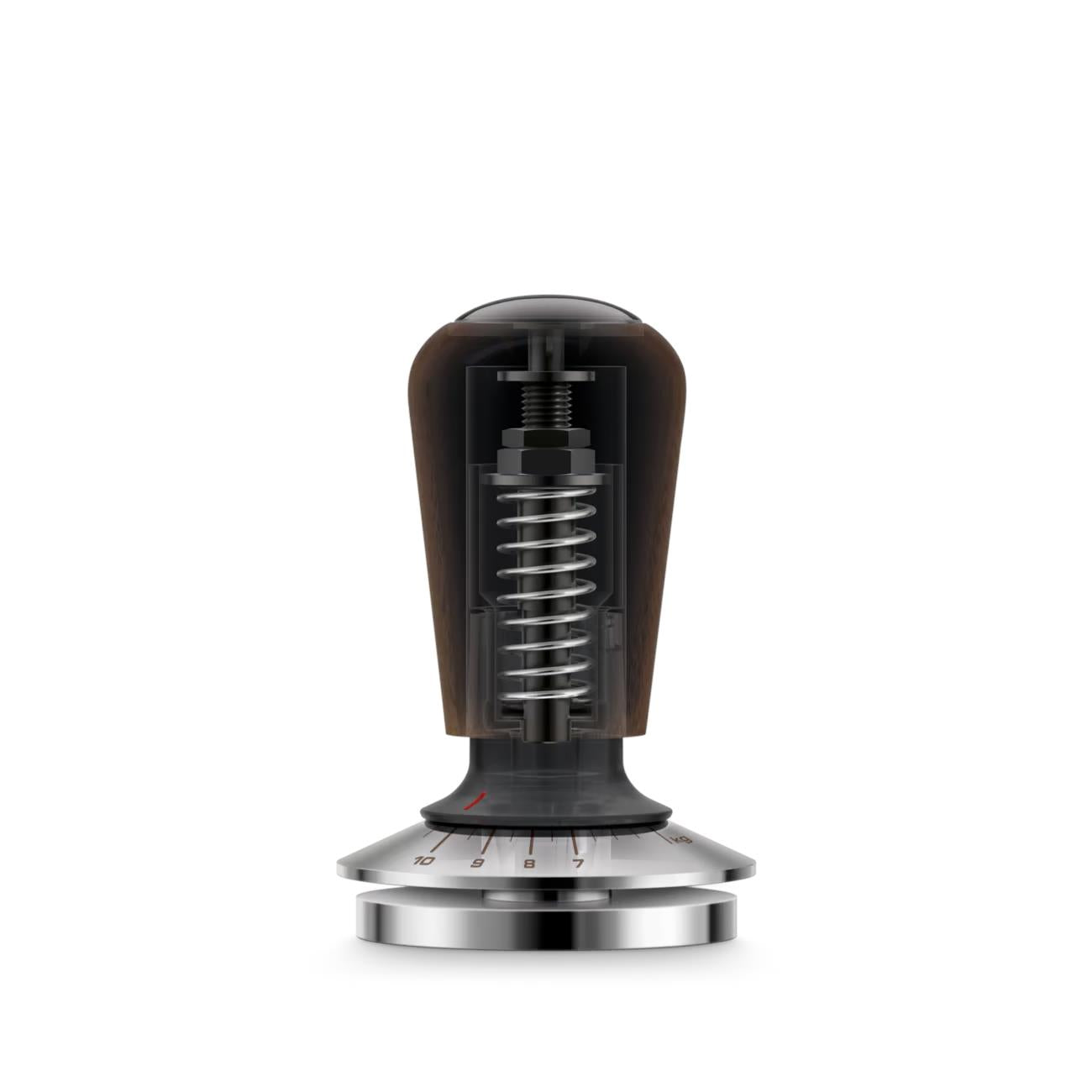 Sage The Force Gauge Tamper 54mm - Walnut