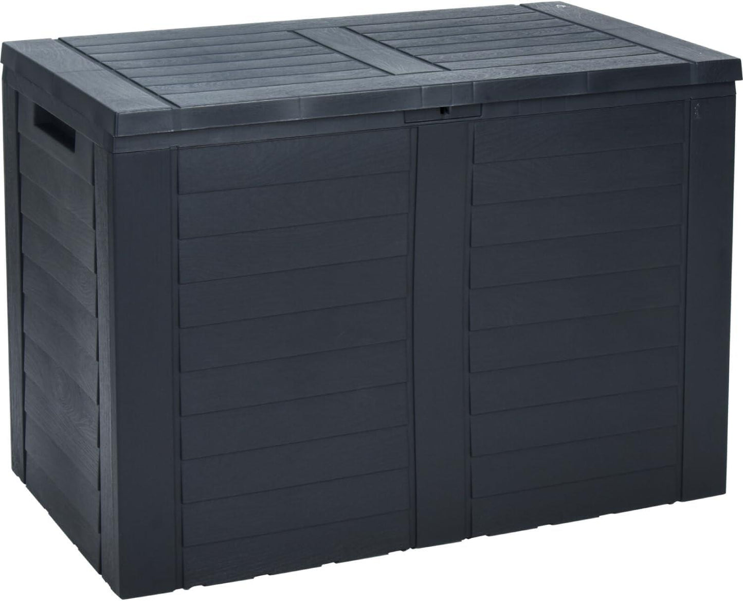 Compact Parcel Box 170L Plastic Garden Storage Outdoor
