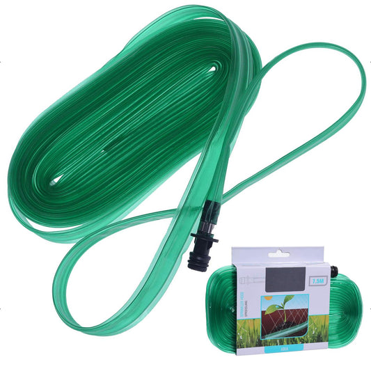 7.5M Drip Irrigation Garden Hose Sprinkler Green