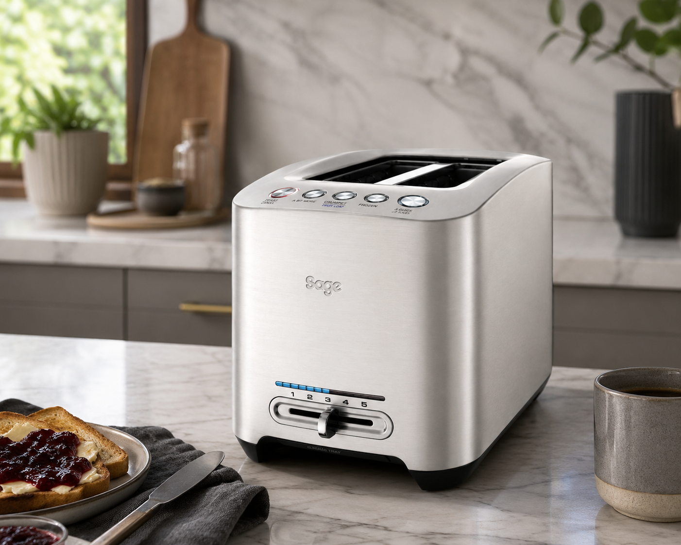 Sage The Smart Toast 2 Slice Toaster BTA825