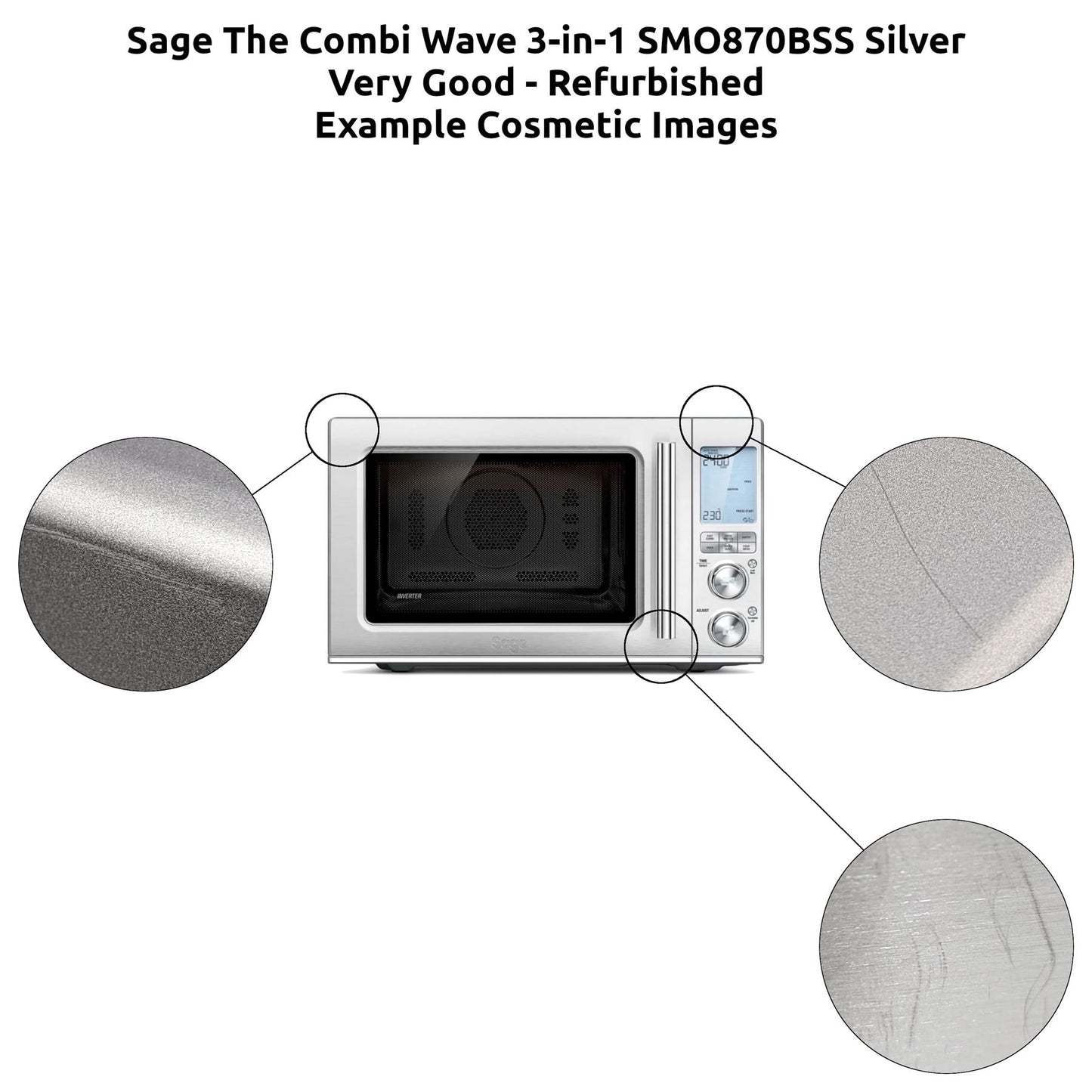 Sage The Combi Wave 3-in-1 SMO870 Air Fryer Oven Microwave