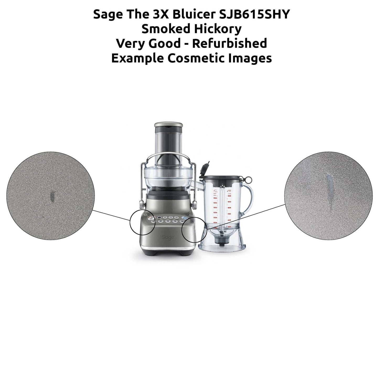 Sage The 3X Bluicer SJB615 Blender Juicer