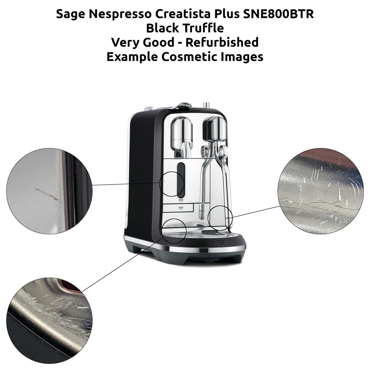 Sage The Creatista Plus BNE800/SNE800 Coffee Machine