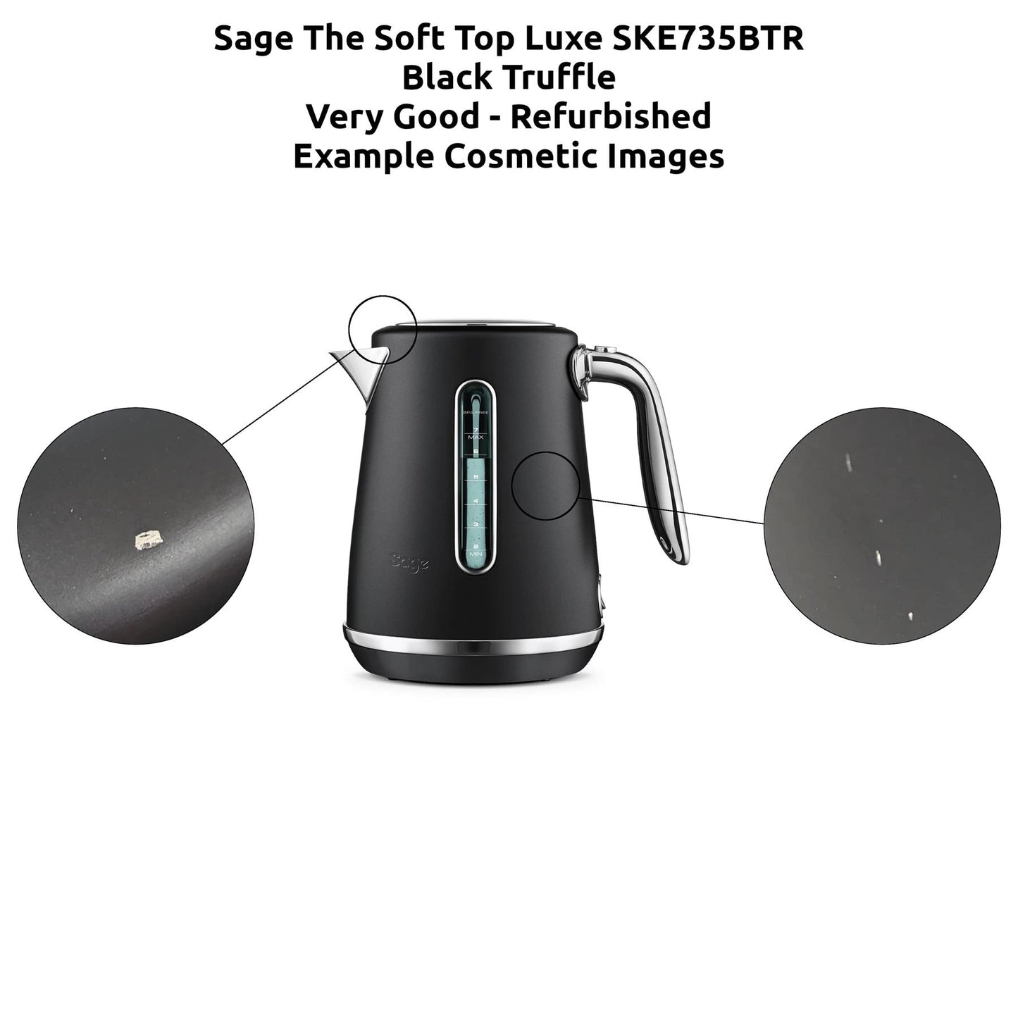 Sage The Soft Top Luxe BKE735/SKE735 Kettle