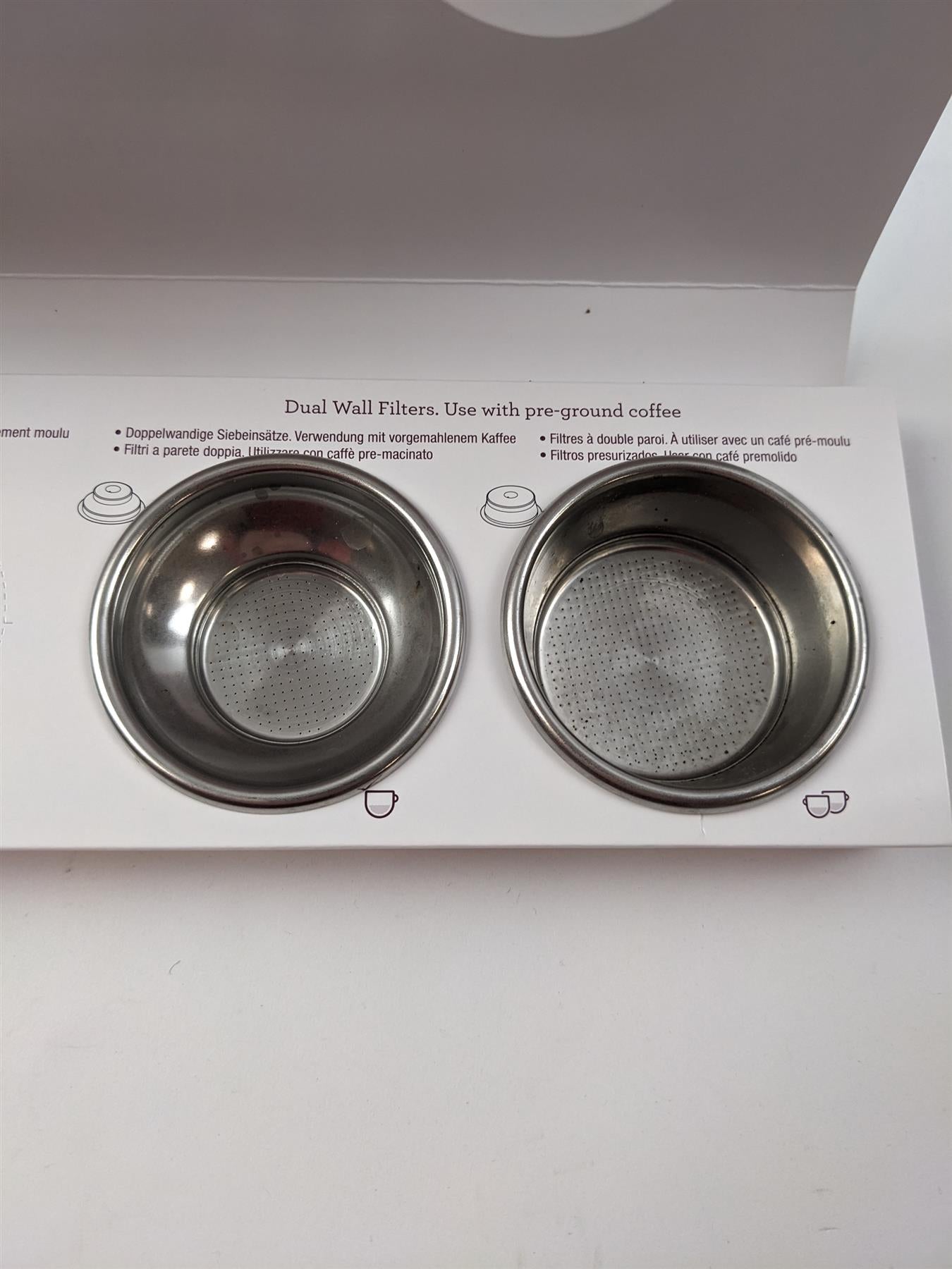Sage 3x 54mm Coffee Machine Filter Baskets Dual/Single Wall