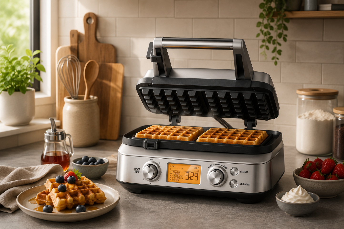 Sage The Smart Waffle Pro BWM620 Waffle Maker