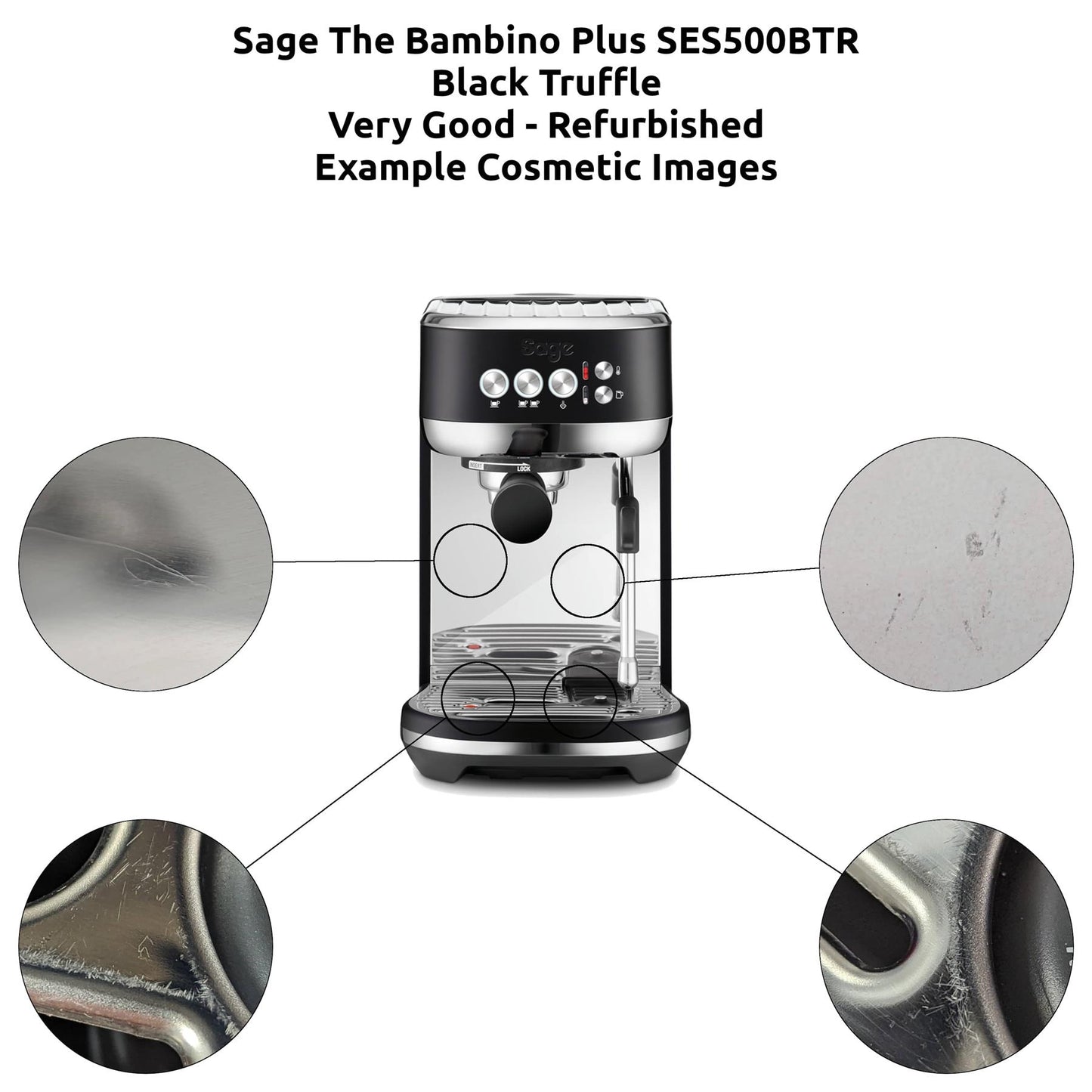 Sage The Bambino Plus SES500 Coffee Machine