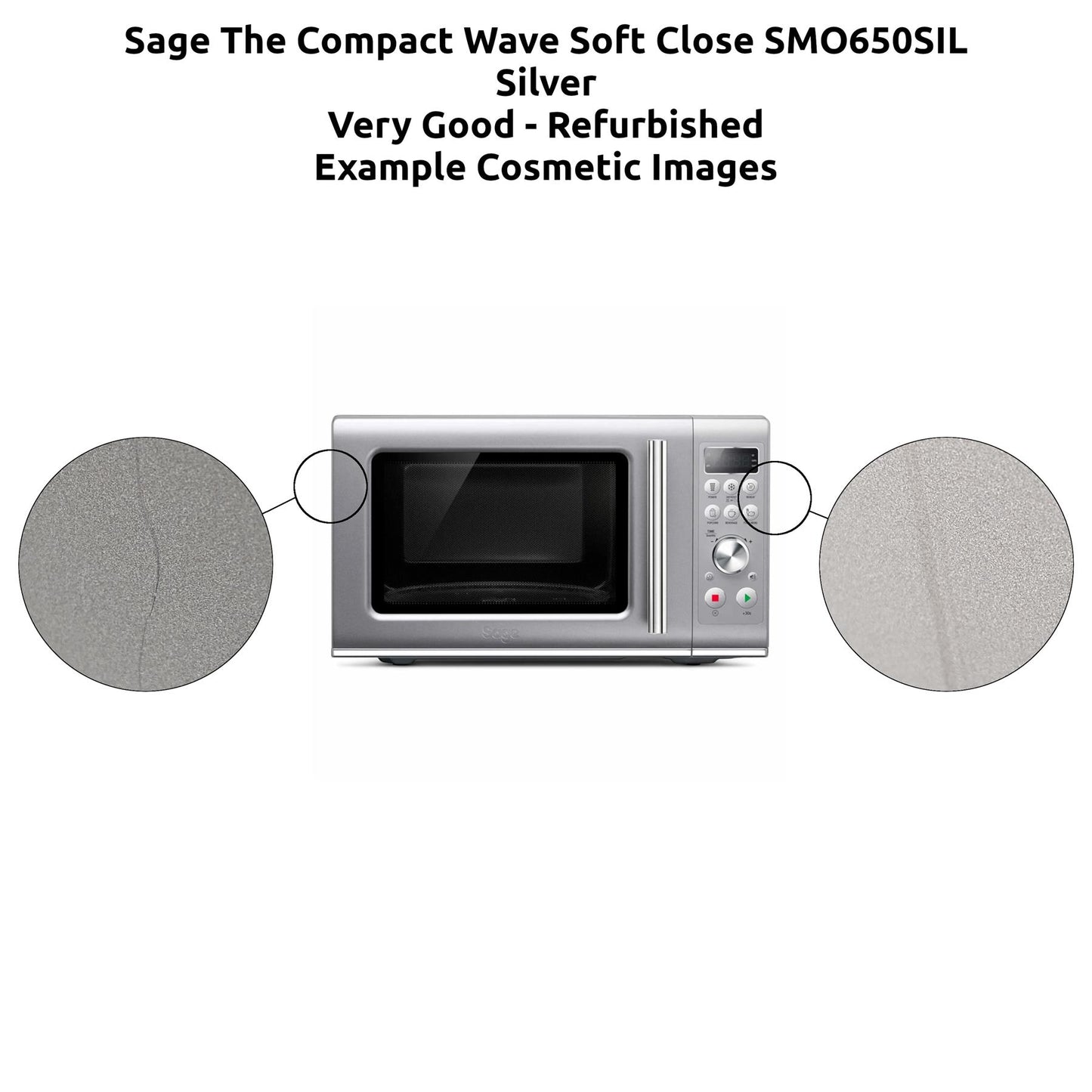 Sage The Compact Wave Soft Close SMO650 Microwave