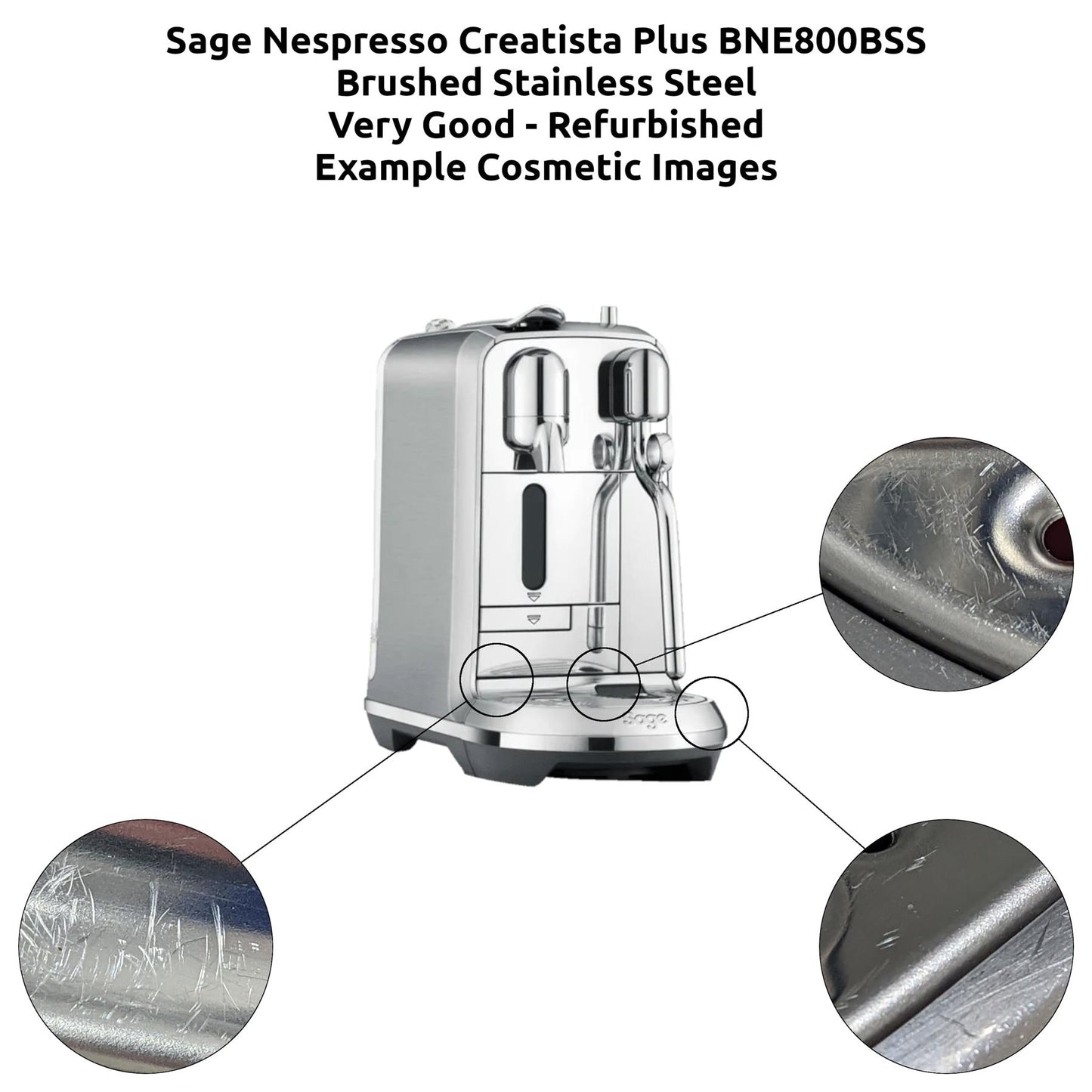 Sage The Creatista Plus BNE800/SNE800 Coffee Machine