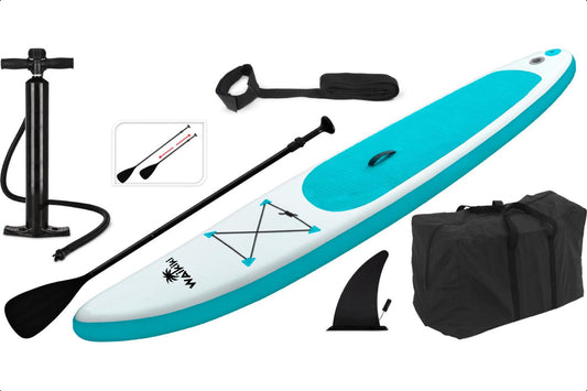 Waikiki 9ft Inflatable Stand Up SUP Paddleboard 10cm Thick